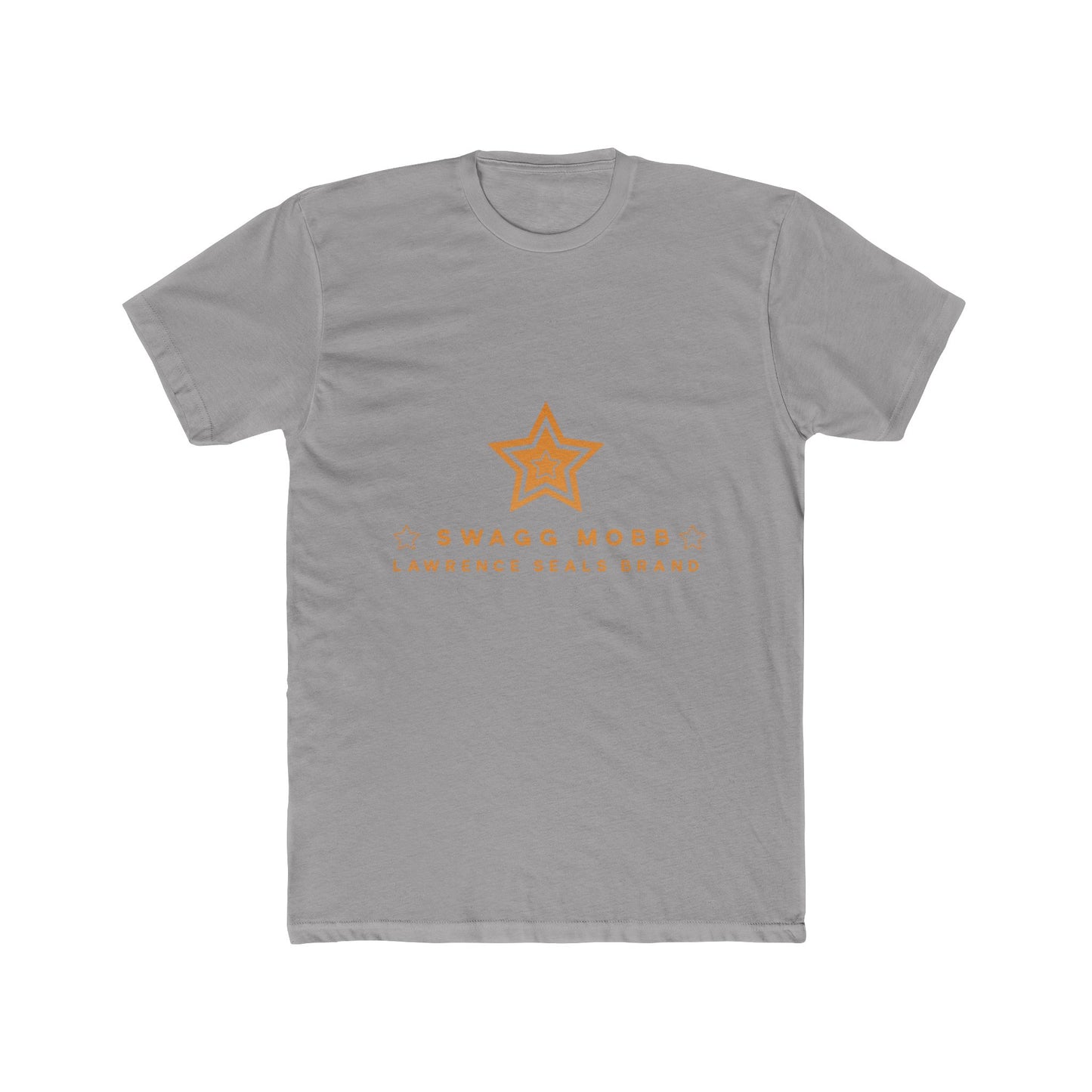 Swagg Mobb Star Logo Tee — 'Swagg Mobb Lawrence Seals Brand' Crewneck T-Shirt