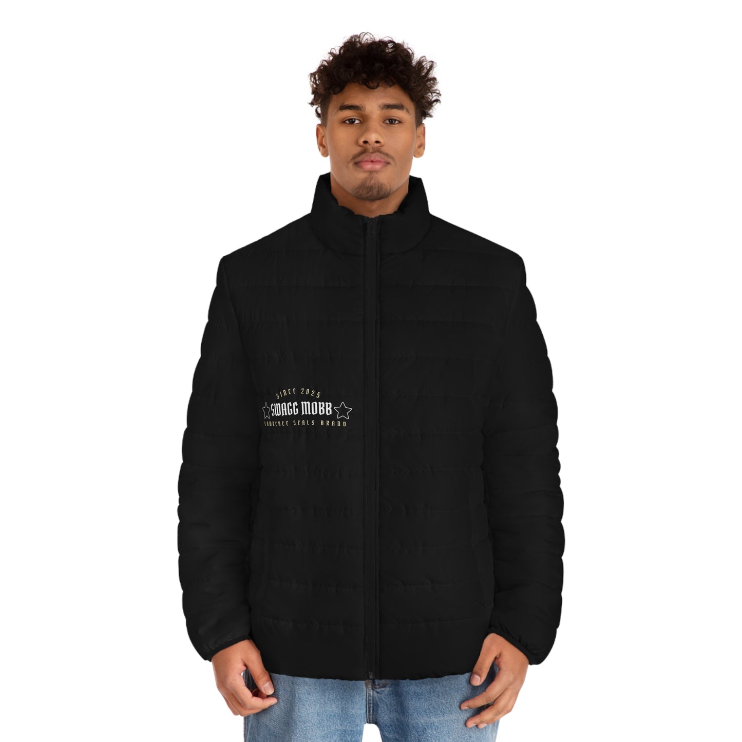 Stylish Men's Puffer Jacket, Winter Outerwear, Casual Fashion, Gift for Him, Streetwear Essential
