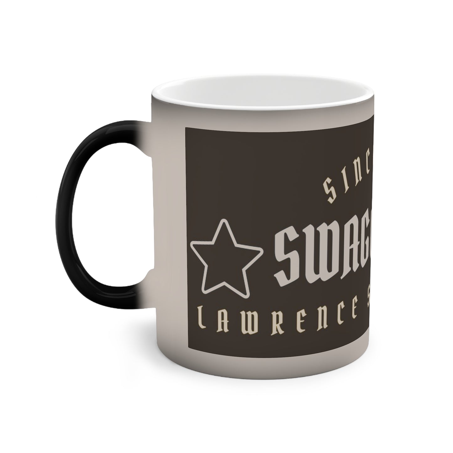 Color-Changing Mug - SWAGG MOBB, Unique Gift for Coffee Lovers, Heat Reactive Cup, Customizable Mug, Trendy Drinkware, Perfect for [...]