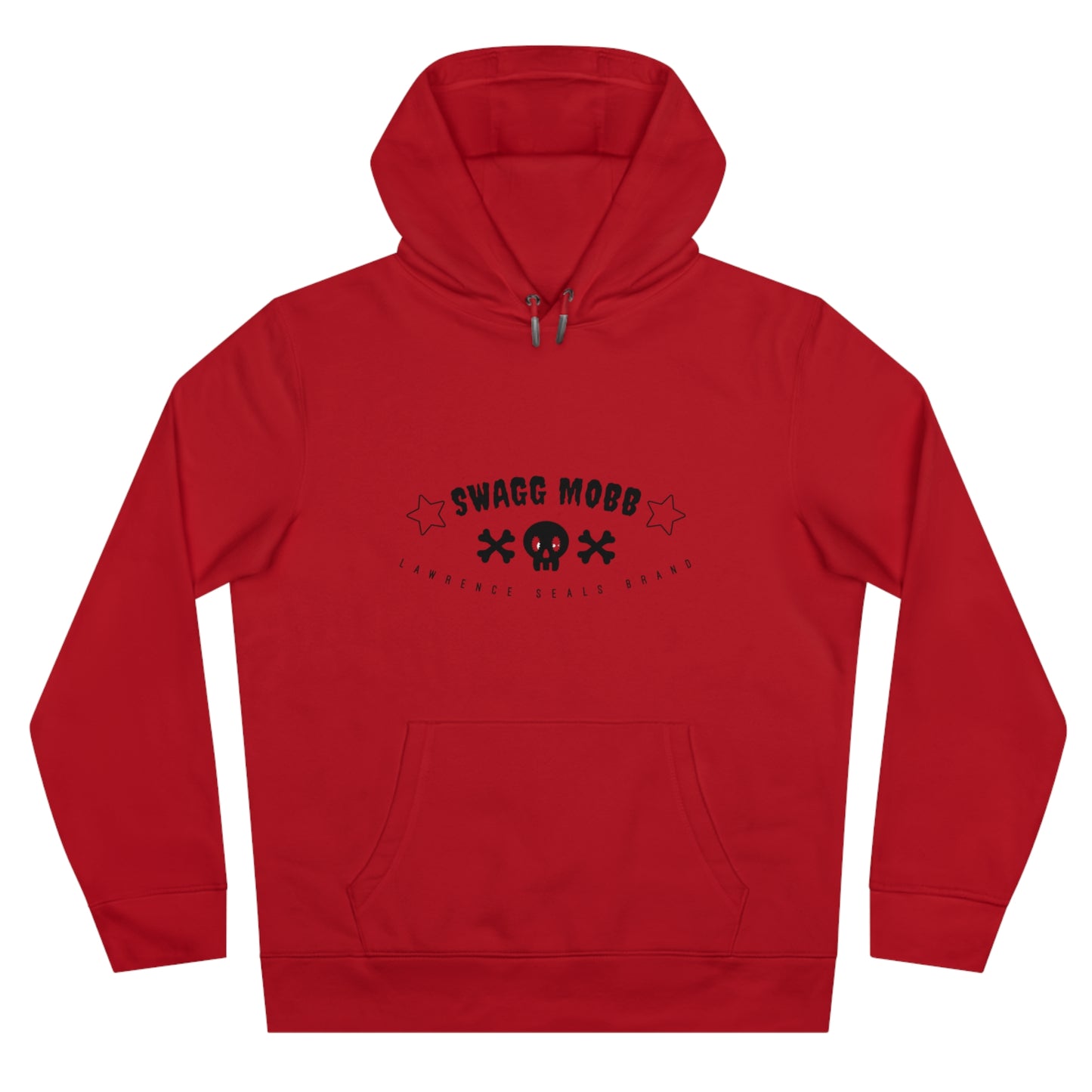 King Hooded Sweatshirt — 'SWAGG MOBB' Streetwear Hoodie with Skull & Crossbones Graphic