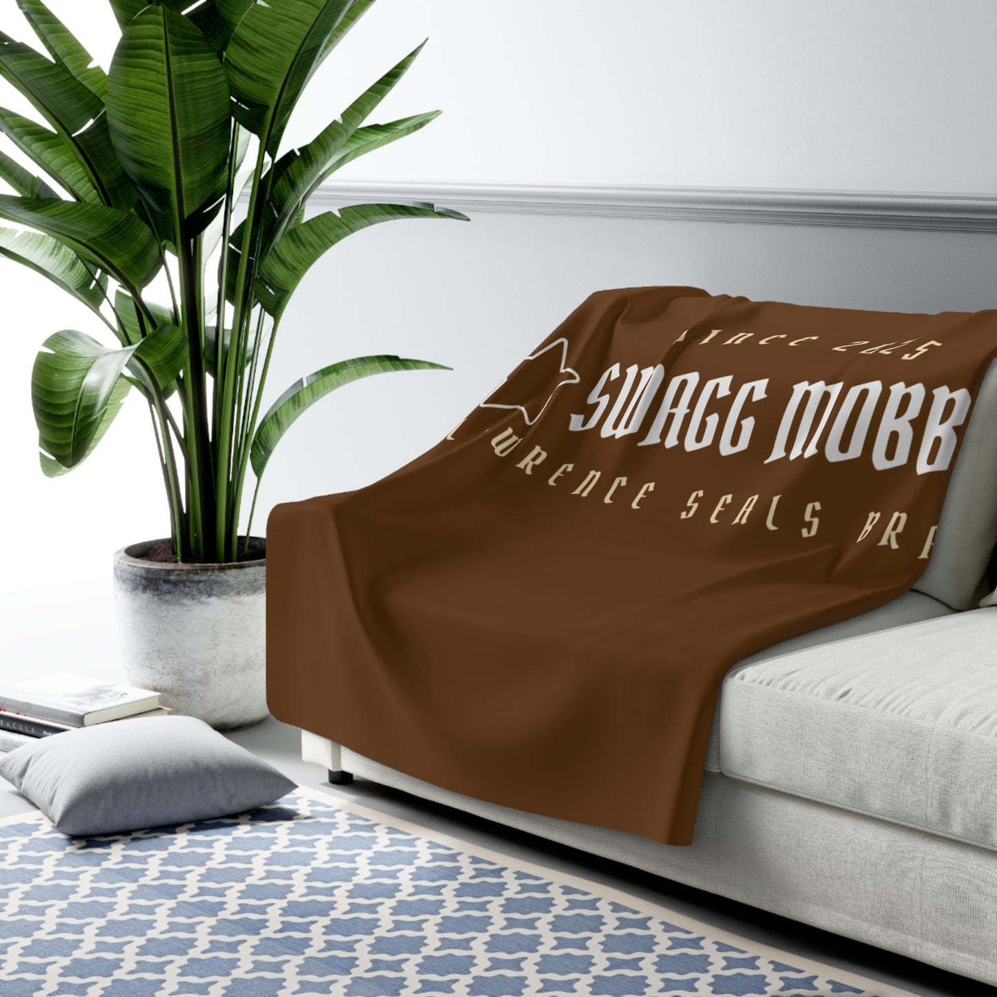 Cozy Sherpa Fleece Blanket - Perfect for Home Decor, Gift, Camping, Cozy Nights, and Holidays