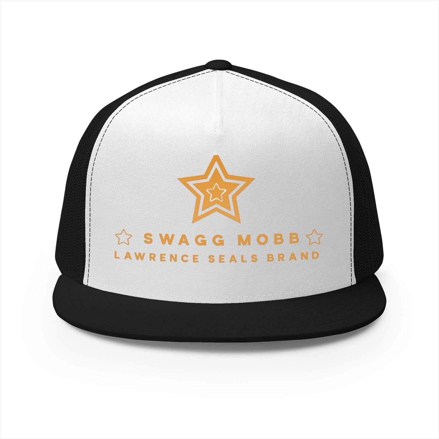 Swagg Mobb Trucker Cap – Lawrence Seals Brand Star Logo