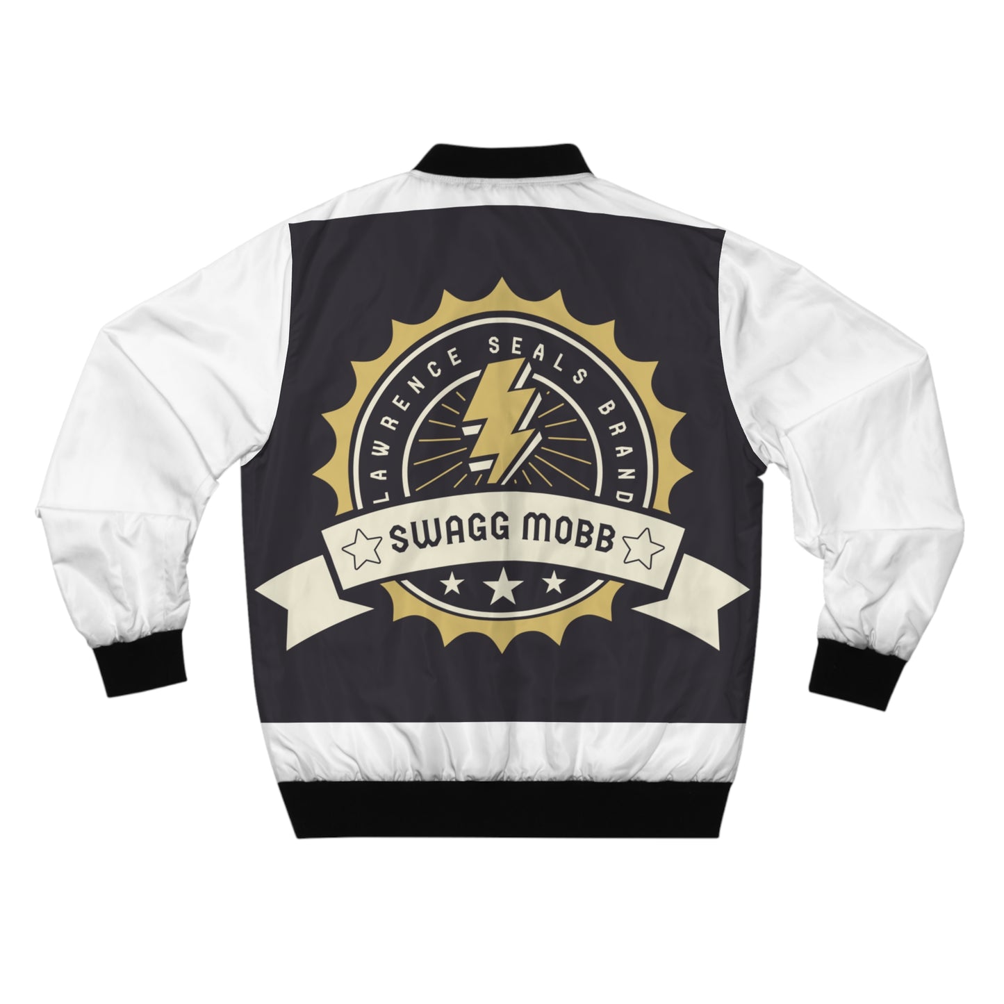 Veteran Pride Bomber Jacket — "Service & Sacrifice" Chest Emblem