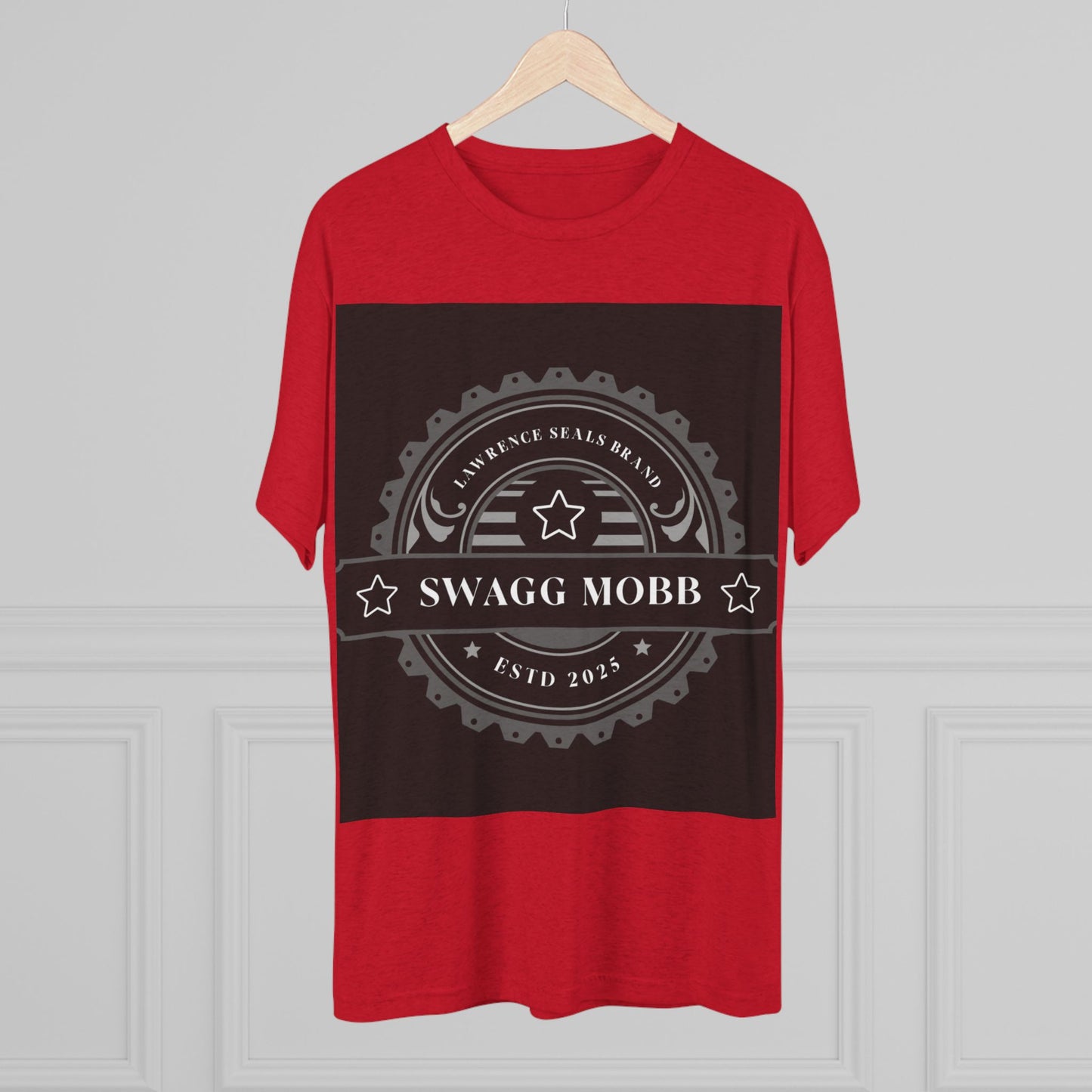 Swagg Mobb Logo Tee — Vintage Badge Graphic T-Shirt