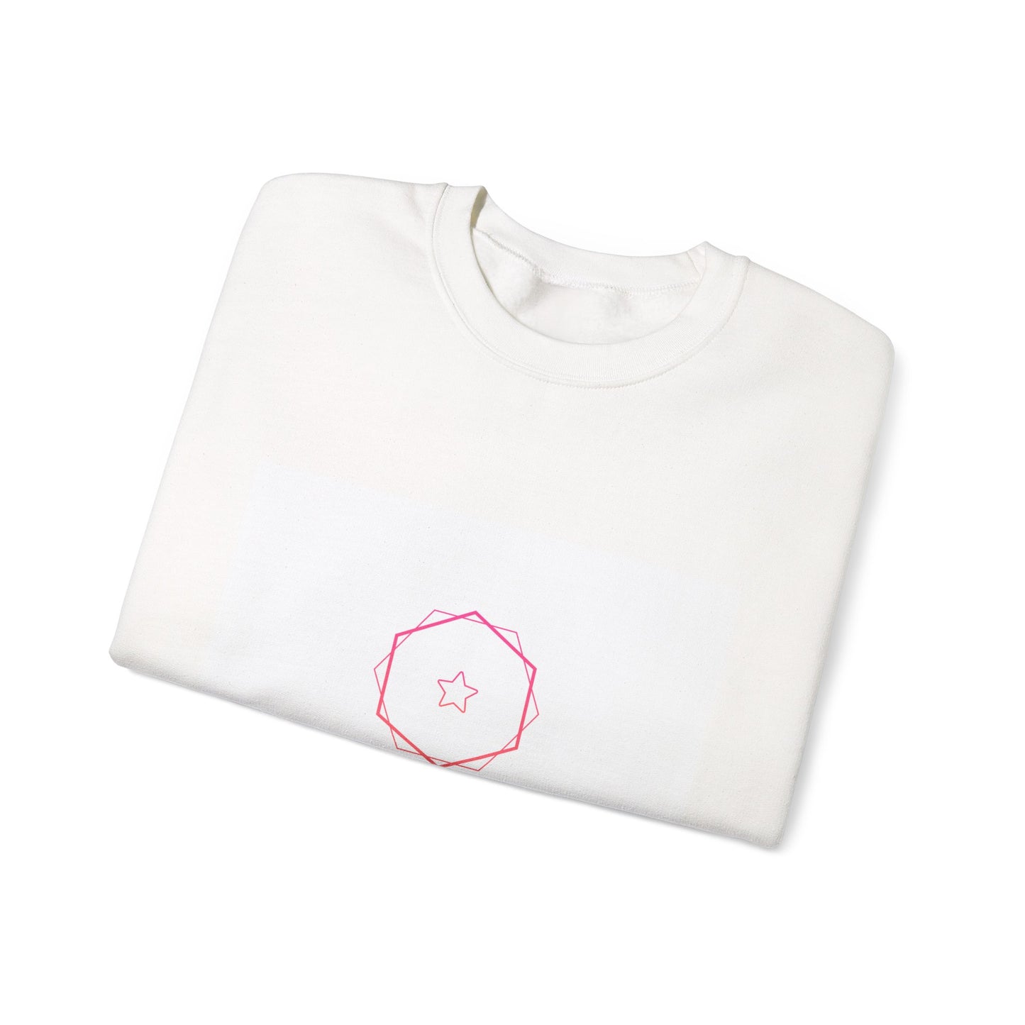 Crewneck Sweatshirt — Minimal Pink “Swagg Mobb” Logo