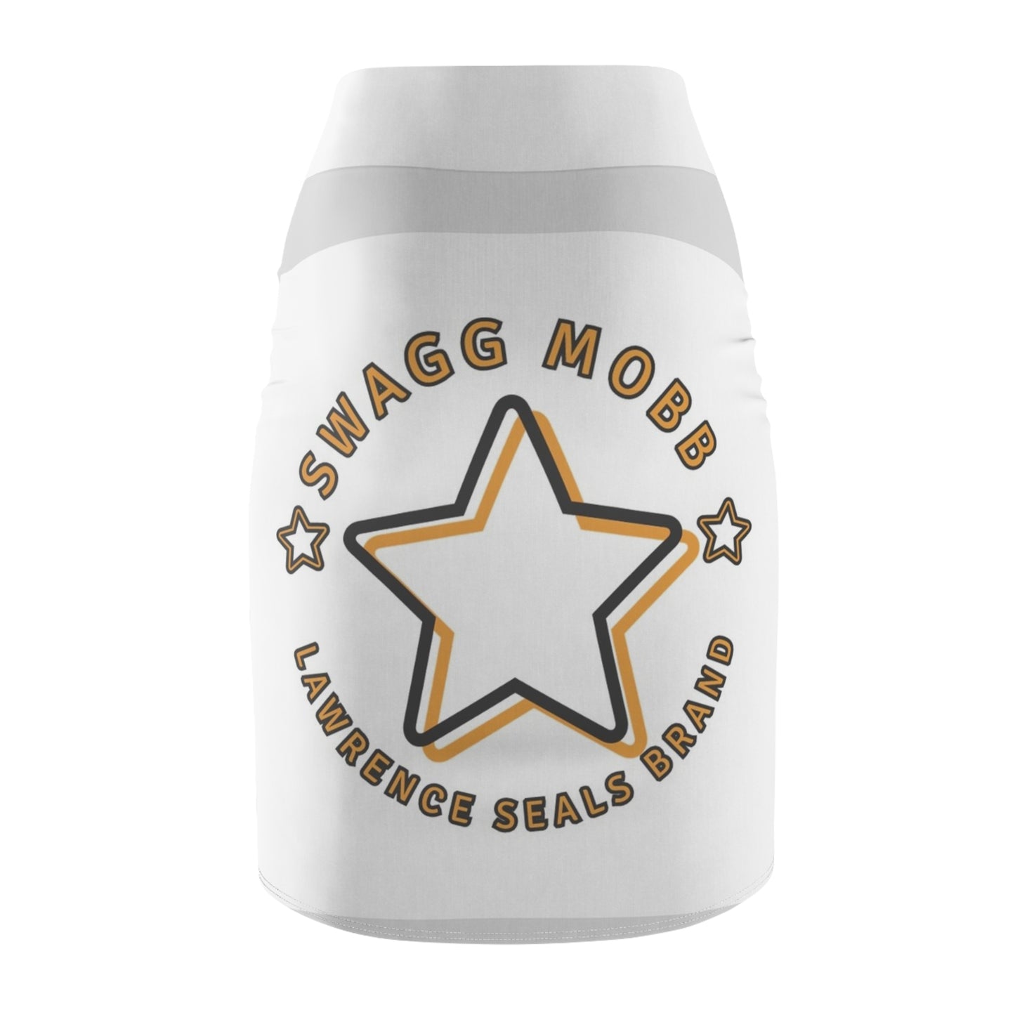 Stylish Pencil Skirt, Trendy Women's Skirt, Fashionable Office Wear, Casual Skirt for Outings, Chic Pencil Skirt with Star Design