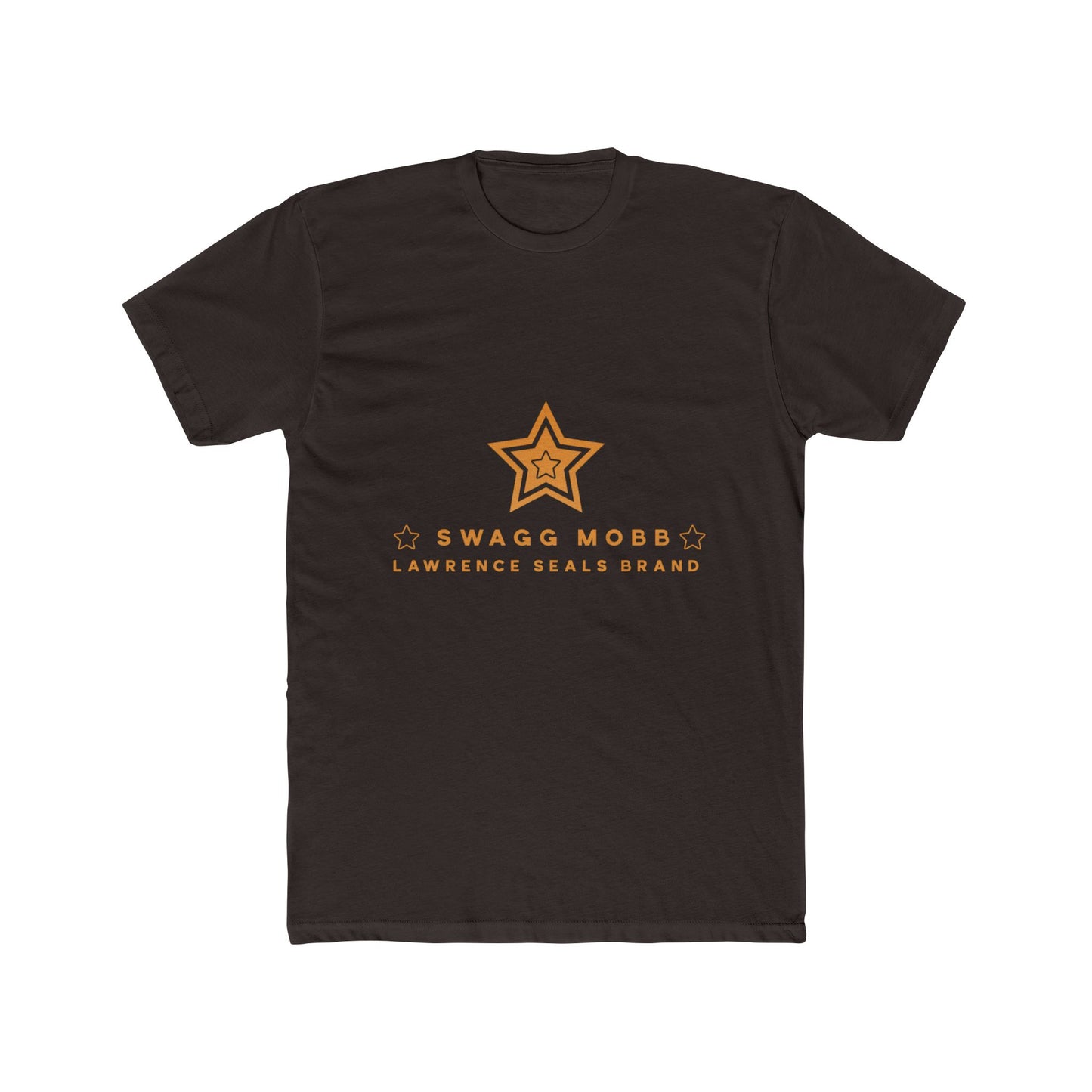 Swagg Mobb Star Logo Tee — 'Swagg Mobb Lawrence Seals Brand' Crewneck T-Shirt