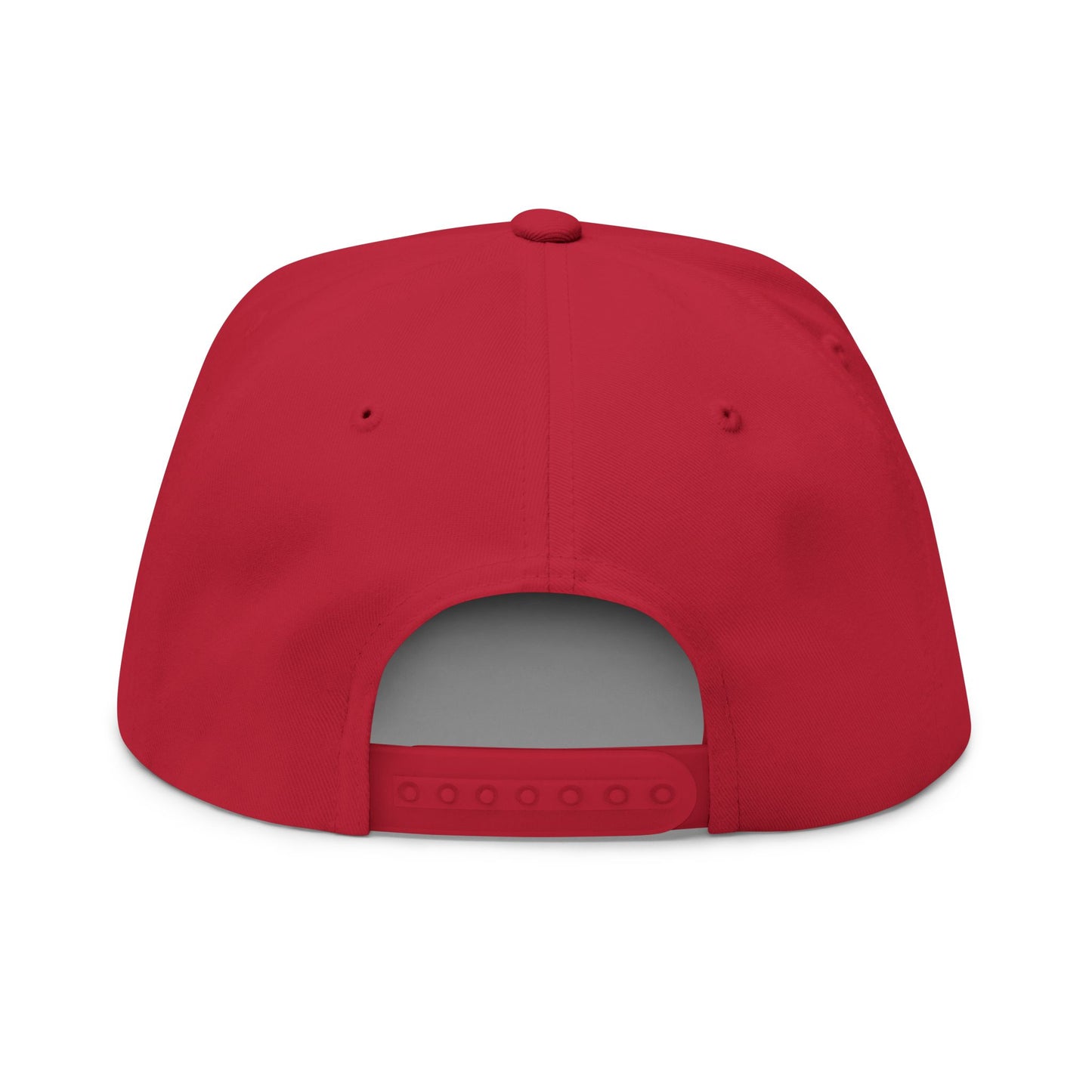 Swagg Mobb Embroidered Flat Bill Cap — Gold Eagle Logo Snapback