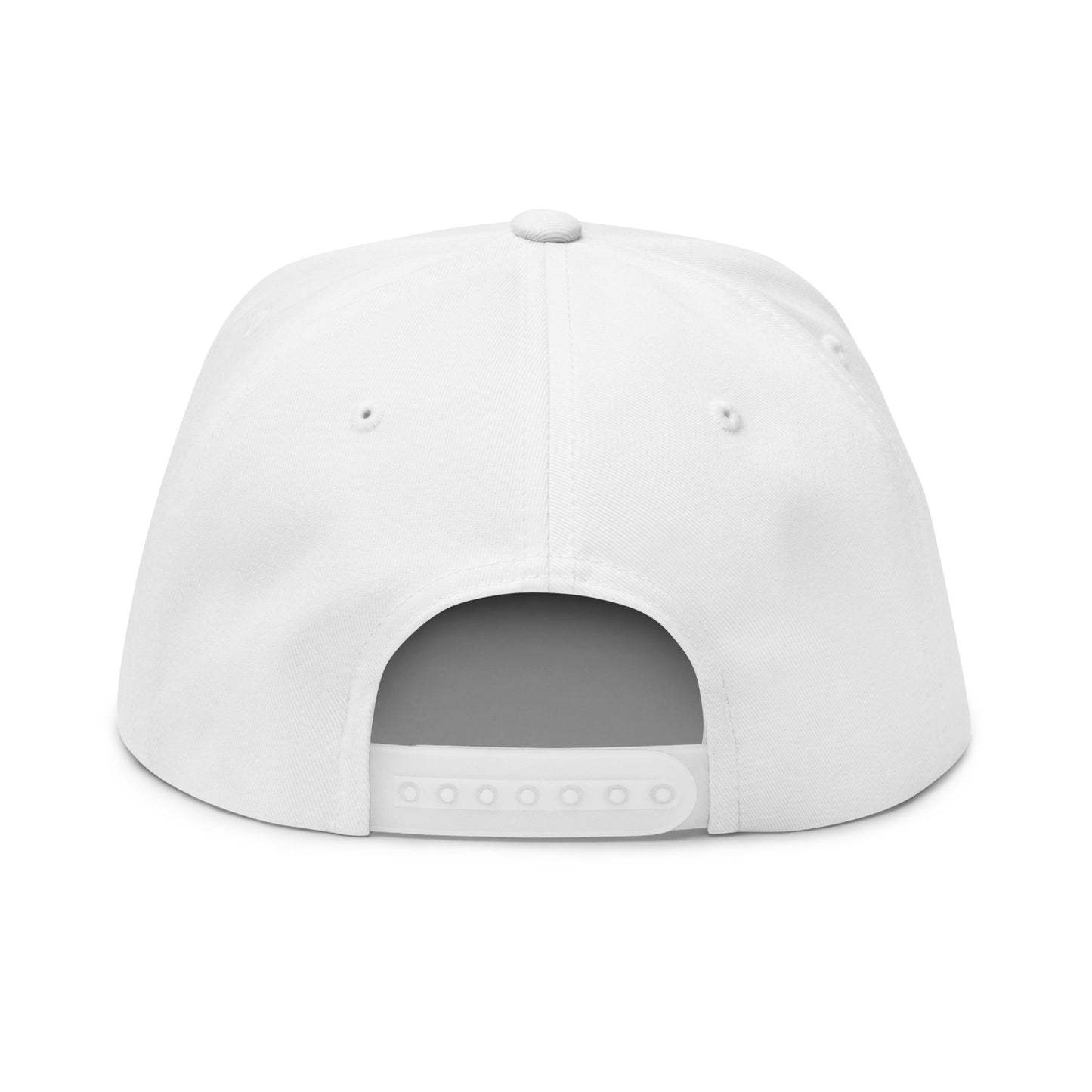 Swagg Mobb Embroidered Flat Bill Cap — Gold Eagle Logo Snapback