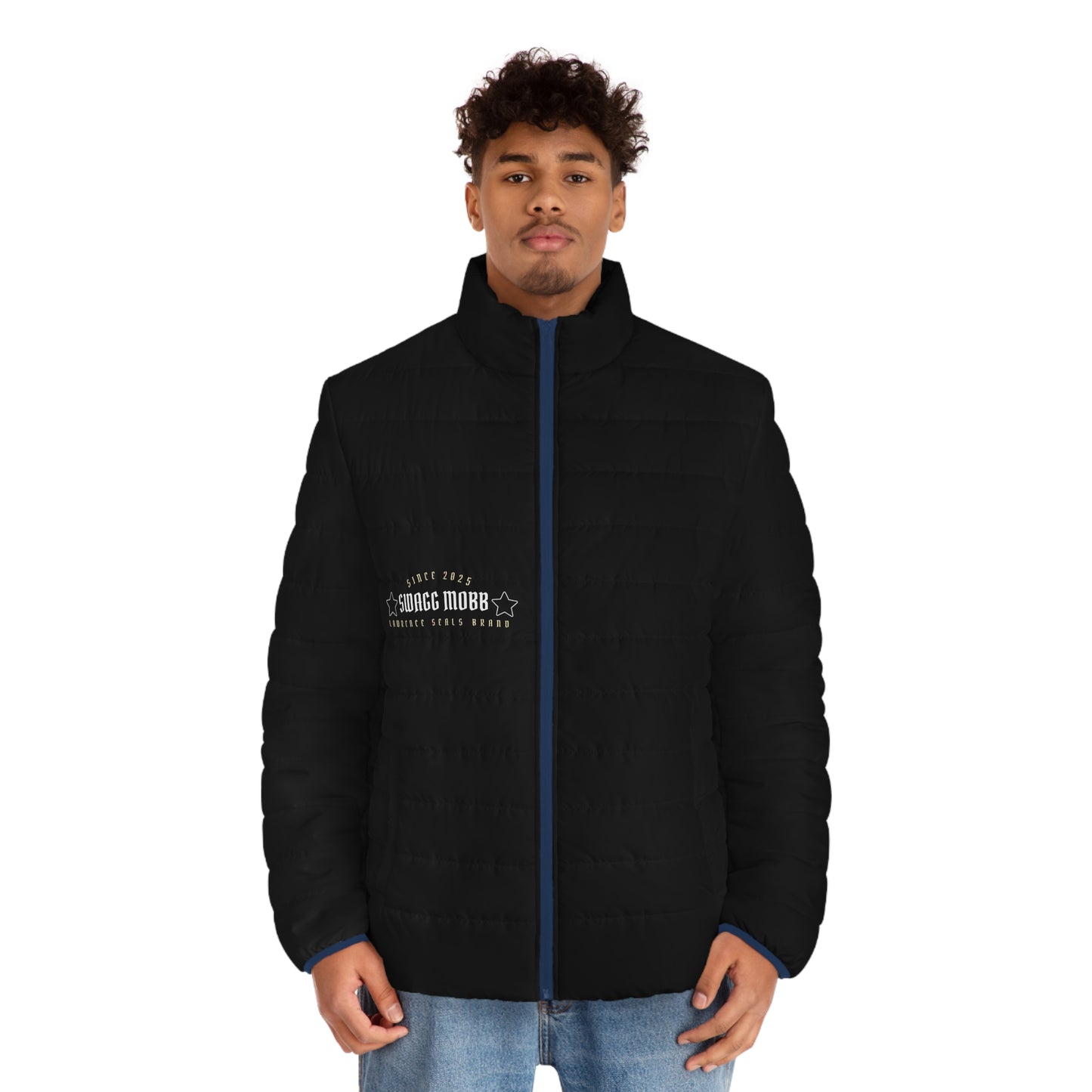 Stylish Men's Puffer Jacket, Winter Outerwear, Casual Fashion, Gift for Him, Streetwear Essential