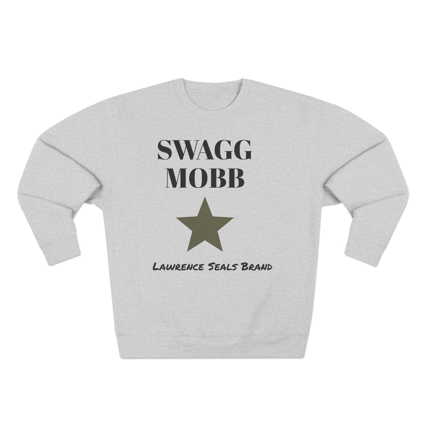 Trendy Unisex Crewneck Sweatshirt - SWAGG MOBB - Casual Style, Gift for Friends, Streetwear, Everyday Wear, Fashion Enthusiast