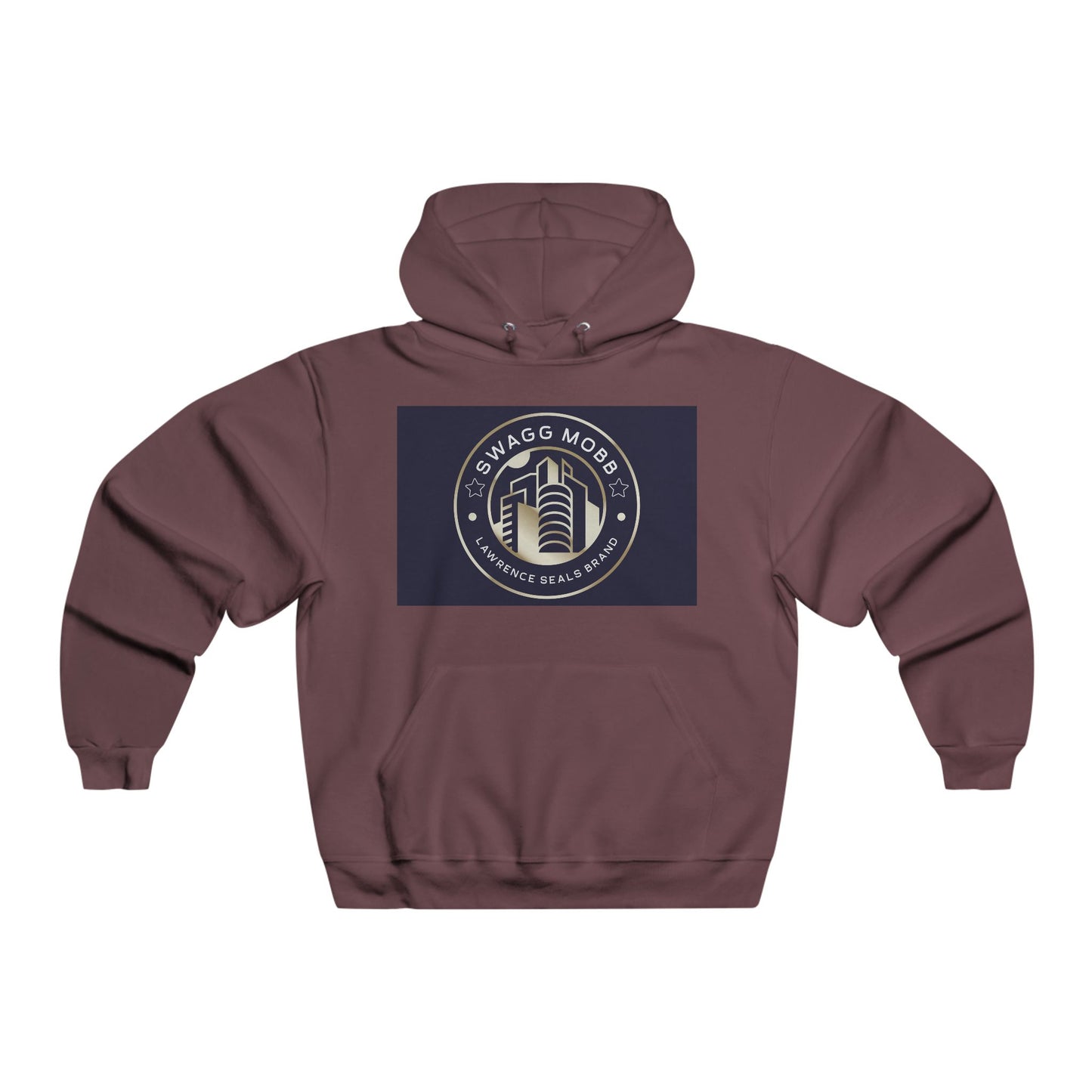 Vintage Microphone Logo Hoodie — Swag & Hodge Music Crew Sweatshirt