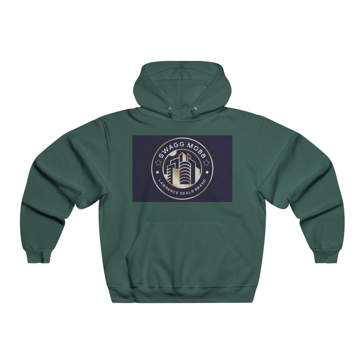 Vintage Microphone Logo Hoodie — Swag & Hodge Music Crew Sweatshirt