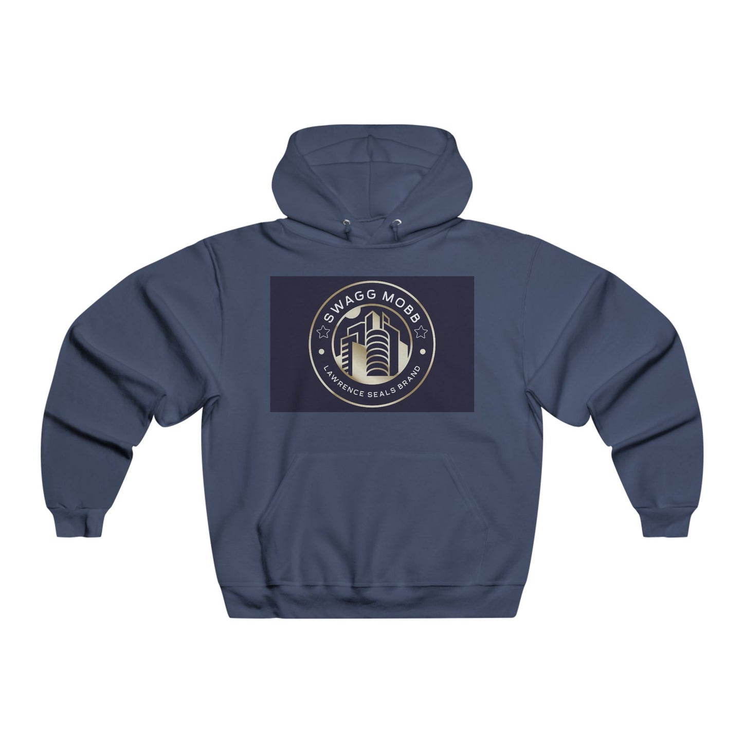 Vintage Microphone Logo Hoodie — Swag & Hodge Music Crew Sweatshirt