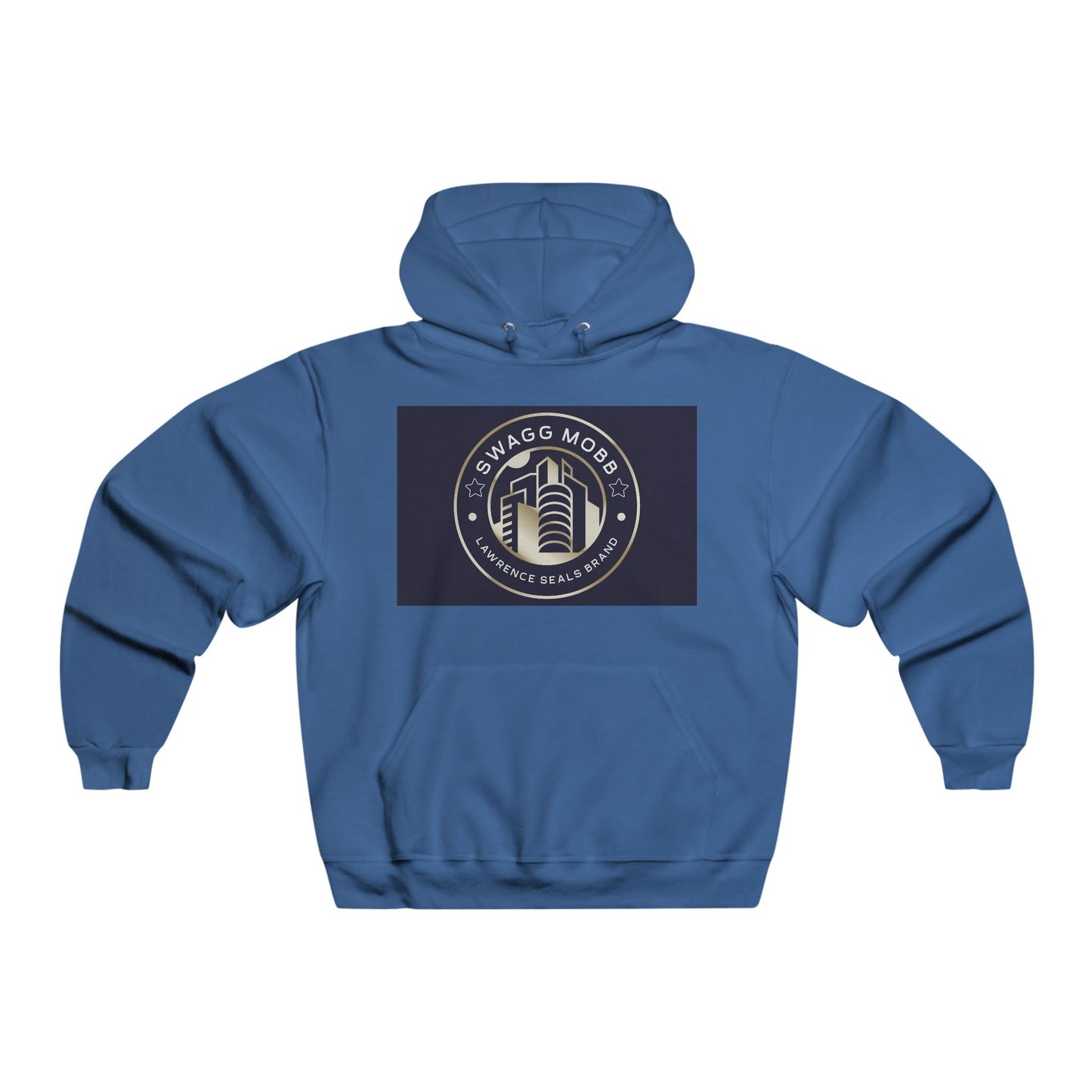 Vintage Microphone Logo Hoodie — Swag & Hodge Music Crew Sweatshirt