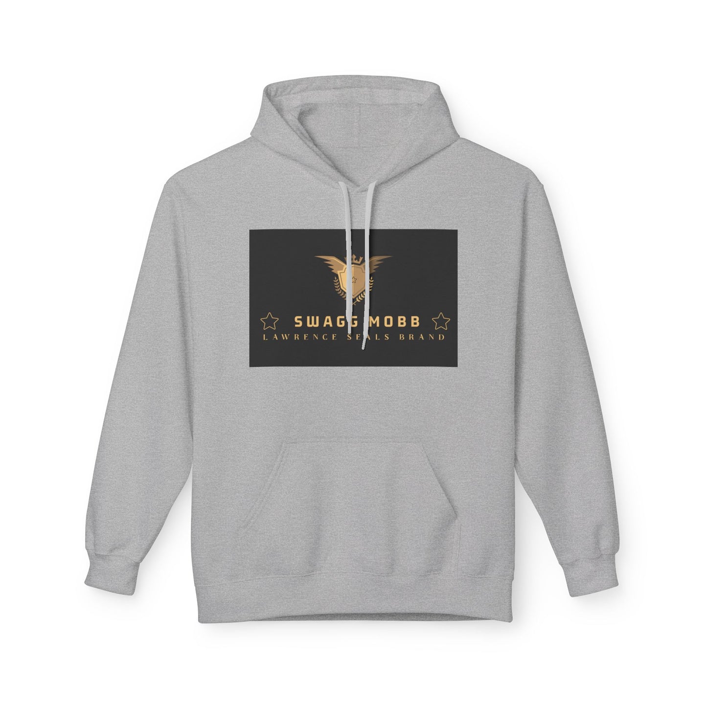 Hoodie - Swagg Mobb Gold Eagle Logo Pullover