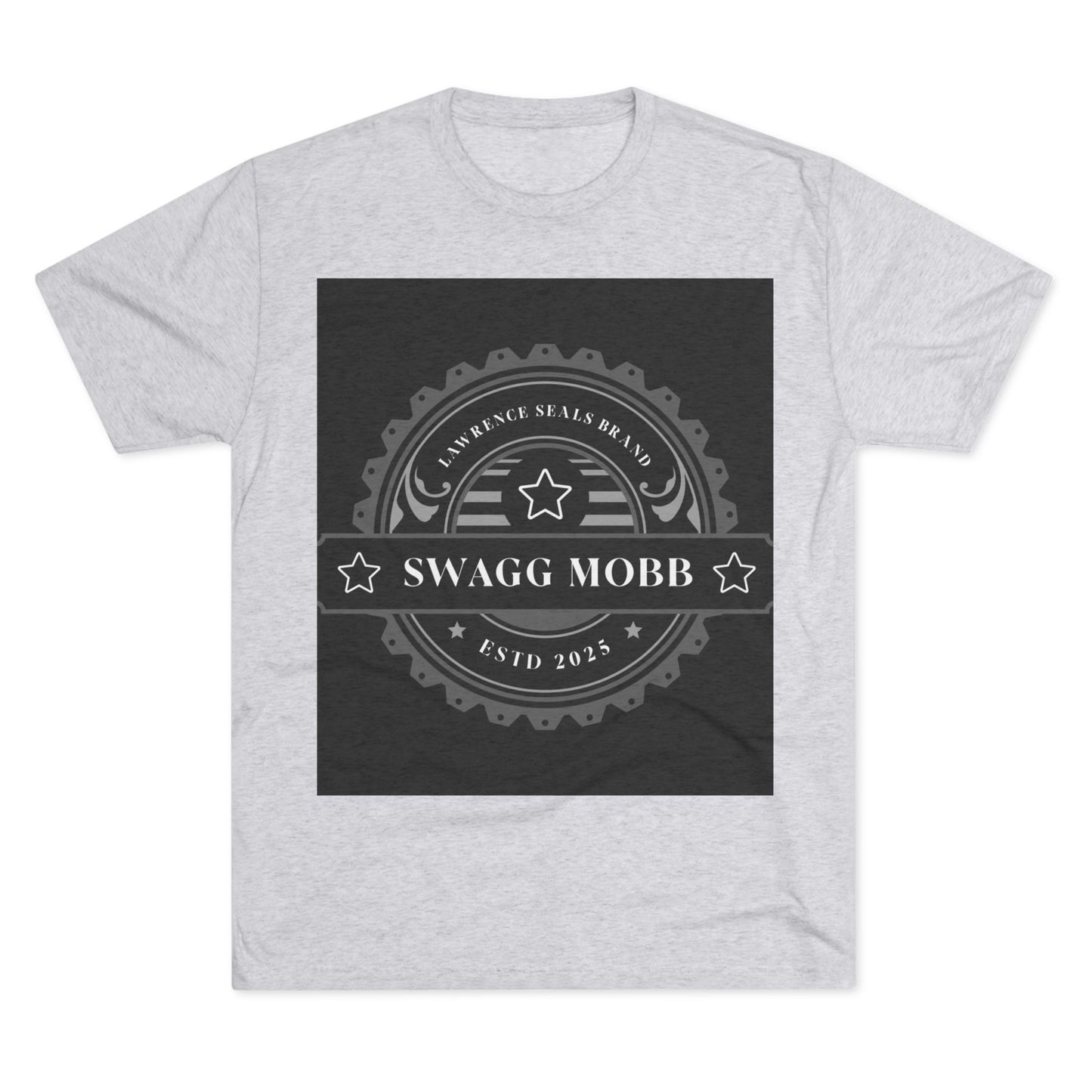 Swagg Mobb Logo Tee — Vintage Badge Graphic T-Shirt