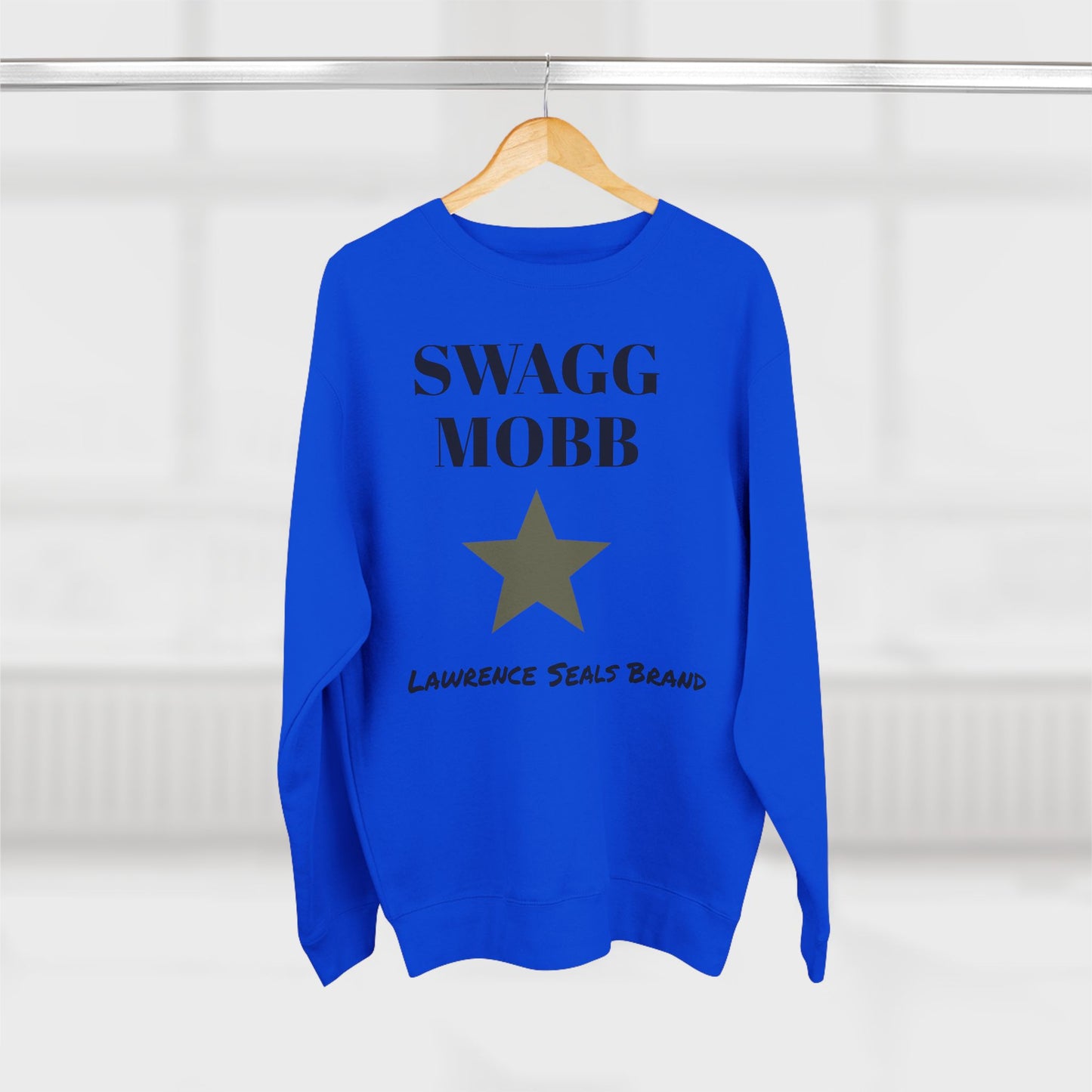 Trendy Unisex Crewneck Sweatshirt - SWAGG MOBB - Casual Style, Gift for Friends, Streetwear, Everyday Wear, Fashion Enthusiast