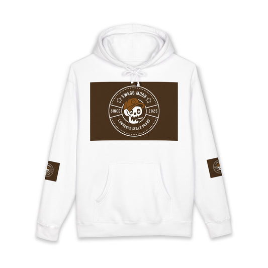 Skull Badge Hoodie – Stoner's Daily Brew Coffee Logo Sweatshirt