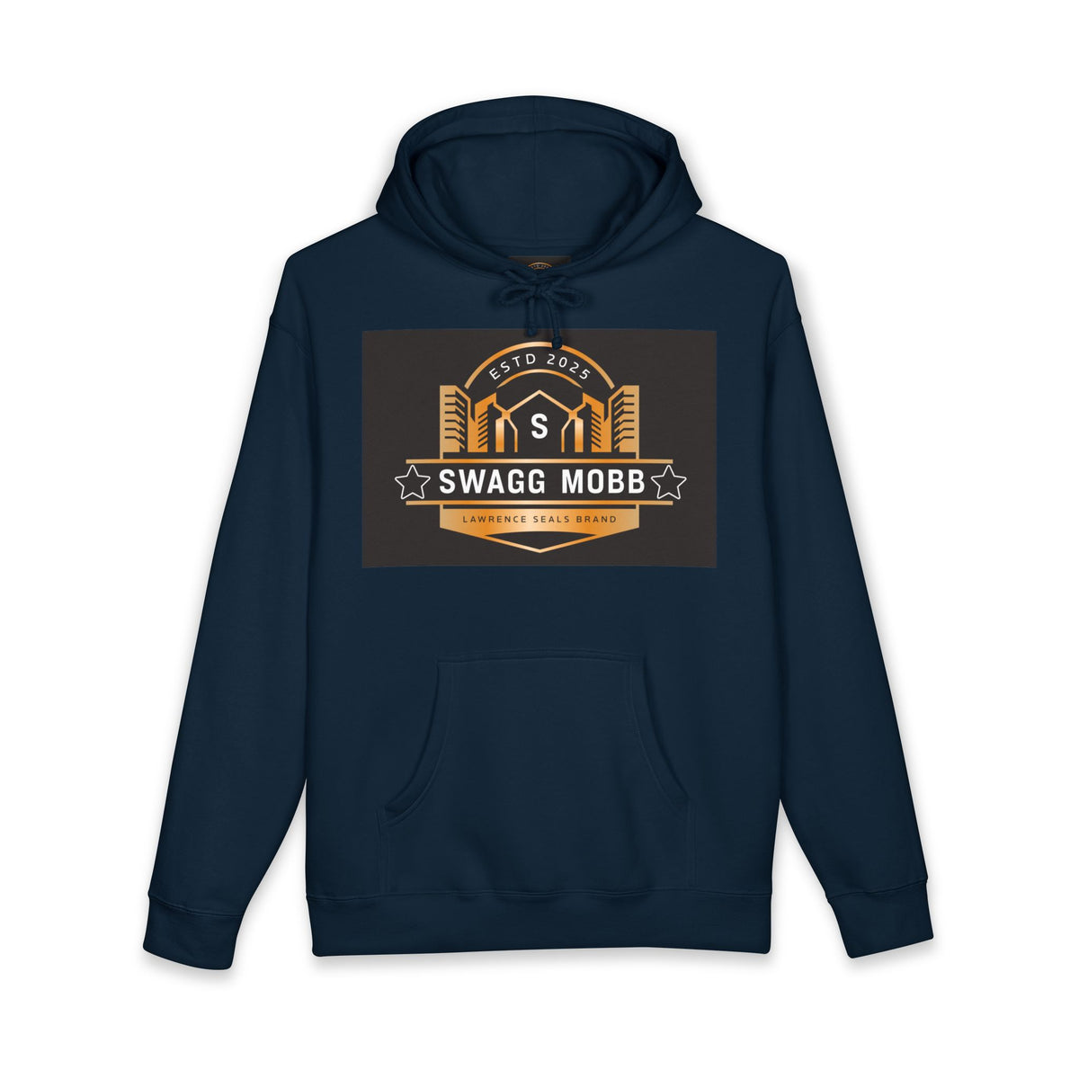 Swagg Mobb Crest Hoodie — Vintage Urban Logo Pullover