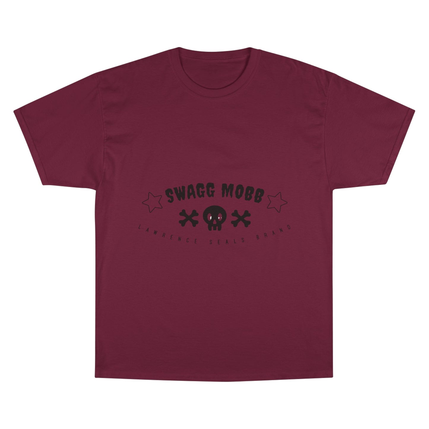 Champion T-Shirt — "Swagg Mobb" Skull Logo Tee