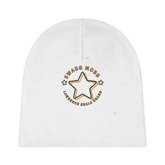 Stylish Baby Beanie, Baby Hat, Cute Infant Cap, Personalized Baby Gift, Star Print Winter Hat, Newborn Accessories