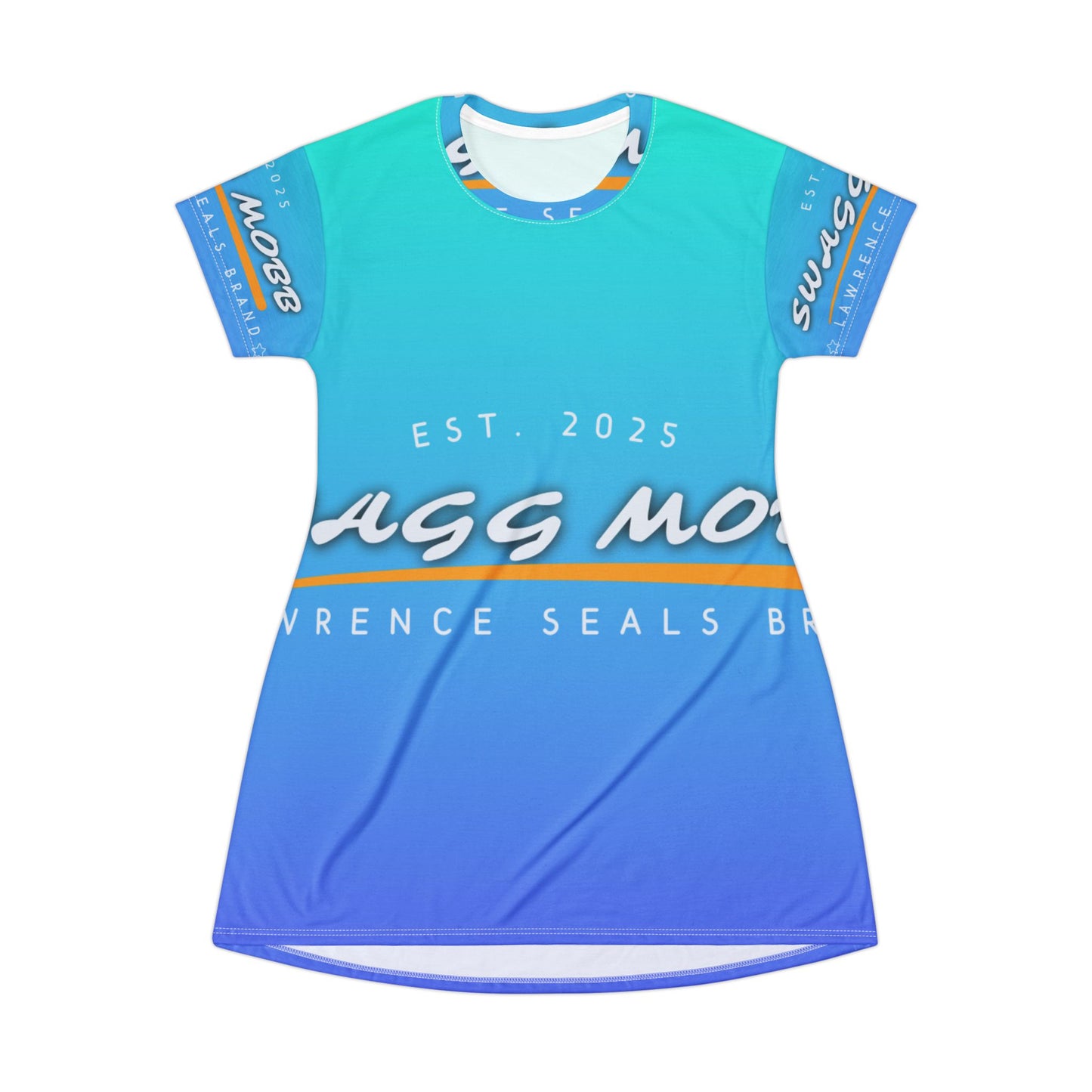 Stylish T-Shirt Dress, Casual Summer Dress, Beachwear, Gift for Her, Trendy Relaxed Outfit, Perfect for Parties