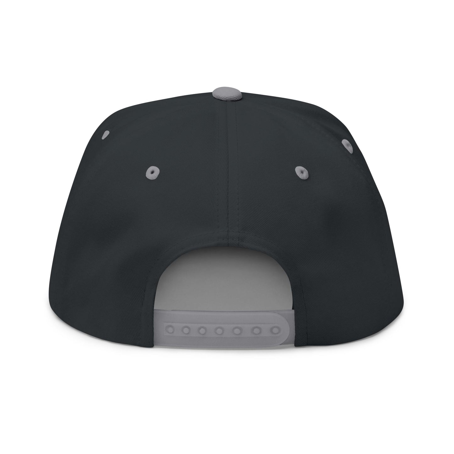 Swagg Mobb Embroidered Flat Bill Cap — Gold Eagle Logo Snapback