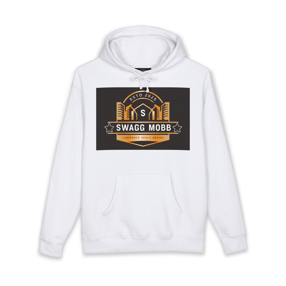 Swagg Mobb Crest Hoodie — Vintage Urban Logo Pullover