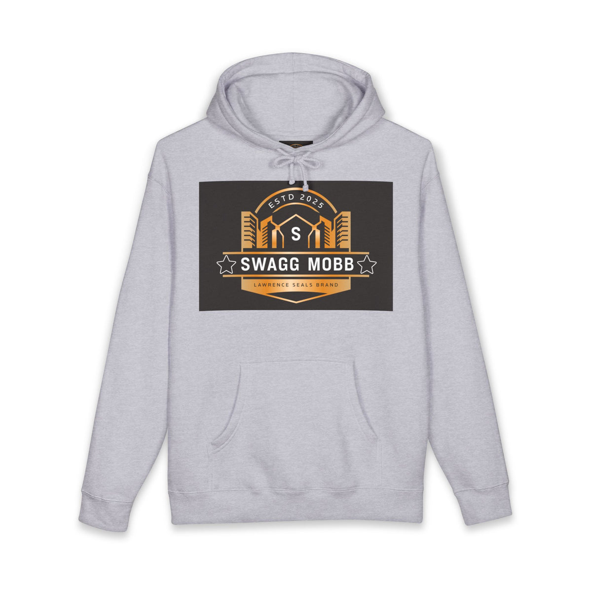Swagg Mobb Crest Hoodie — Vintage Urban Logo Pullover