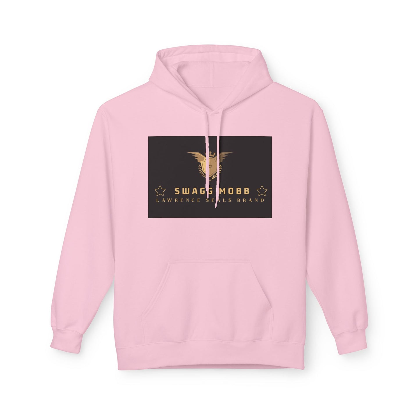 Hoodie - Swagg Mobb Gold Eagle Logo Pullover