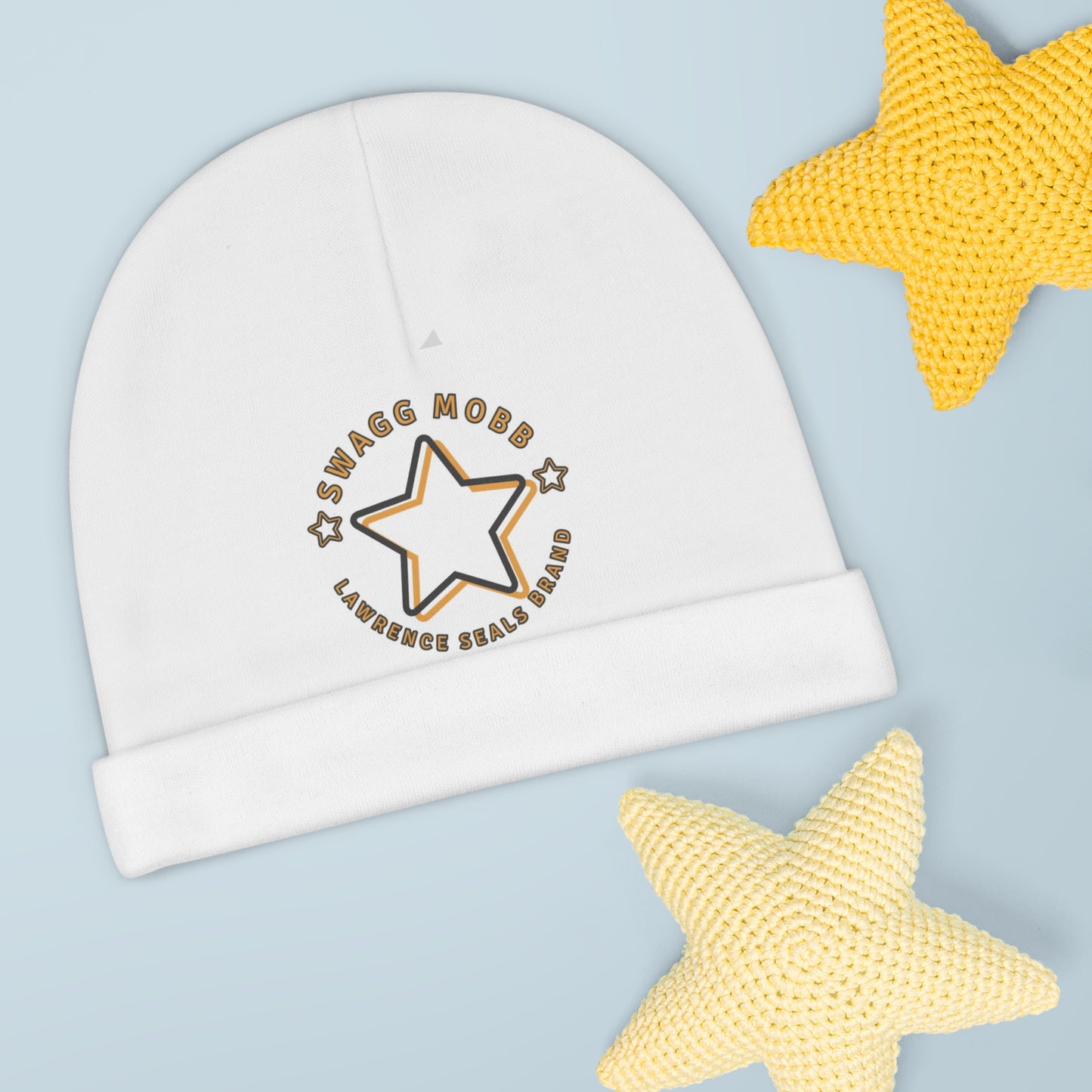Stylish Baby Beanie, Baby Hat, Cute Infant Cap, Personalized Baby Gift, Star Print Winter Hat, Newborn Accessories