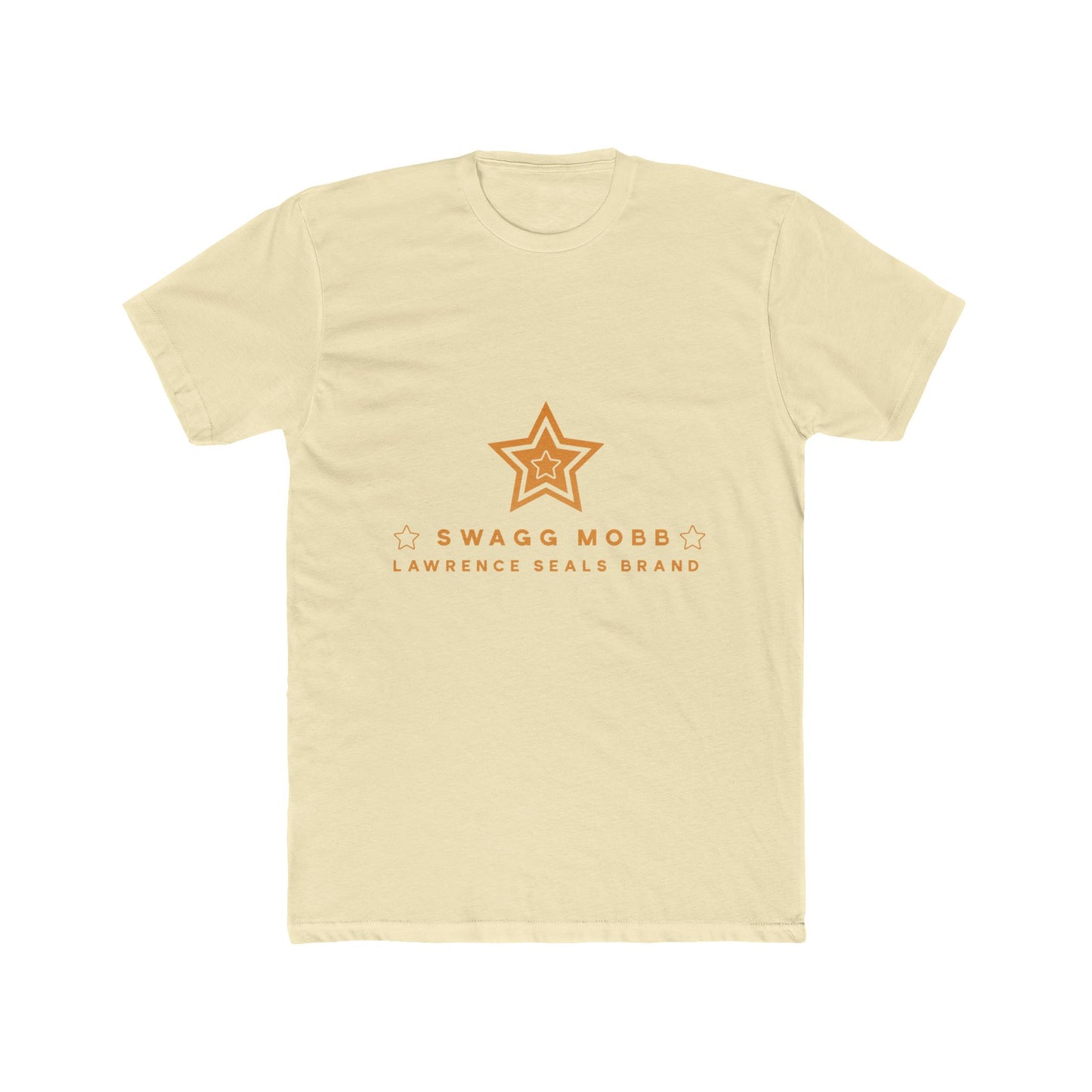 Swagg Mobb Star Logo Tee — 'Swagg Mobb Lawrence Seals Brand' Crewneck T-Shirt