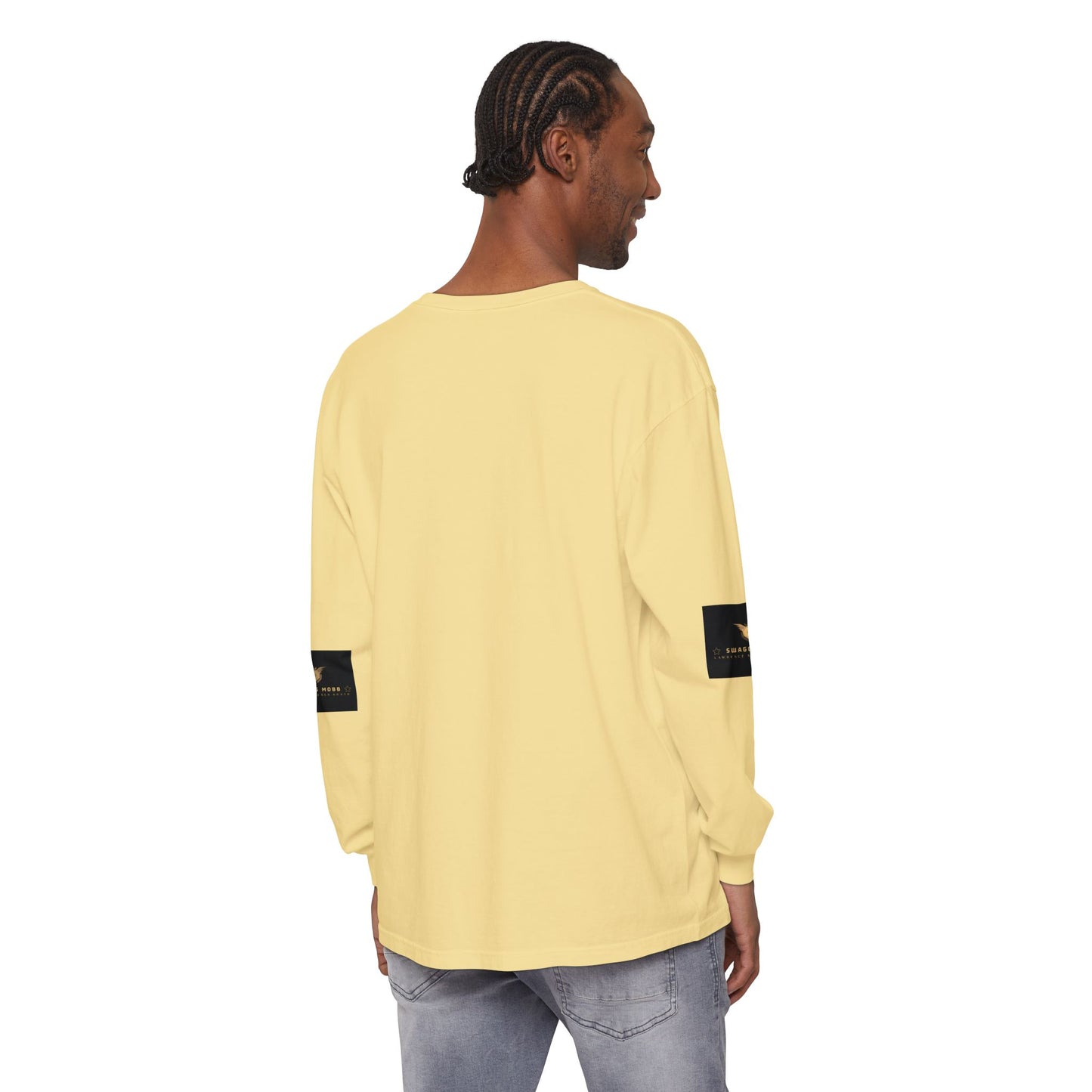Swagg Mobb Eagle Logo Long Sleeve T-Shirt