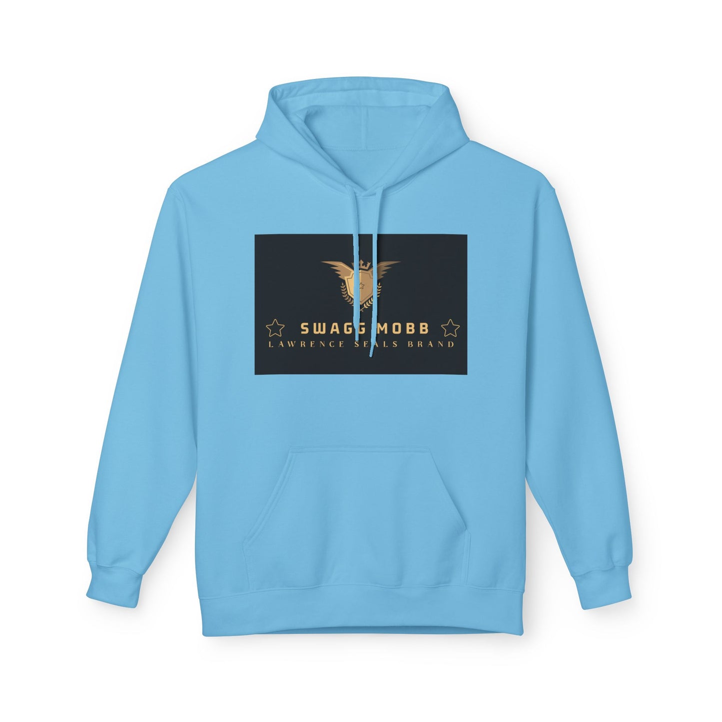 Hoodie - Swagg Mobb Gold Eagle Logo Pullover