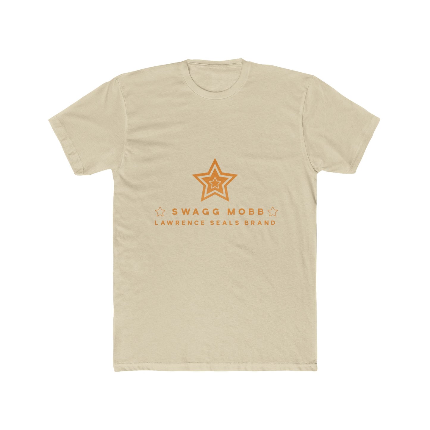 Swagg Mobb Star Logo Tee — 'Swagg Mobb Lawrence Seals Brand' Crewneck T-Shirt