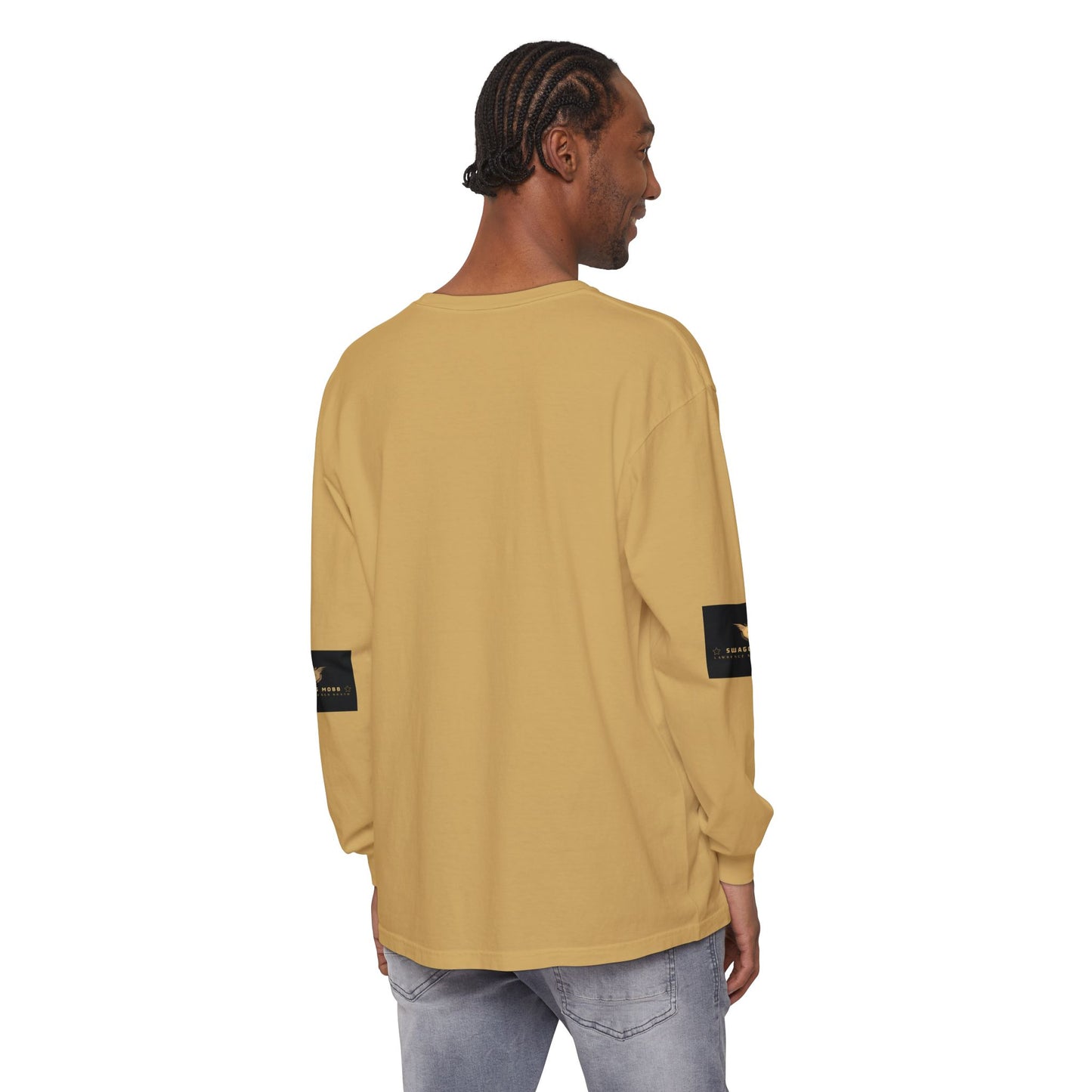 Swagg Mobb Eagle Logo Long Sleeve T-Shirt