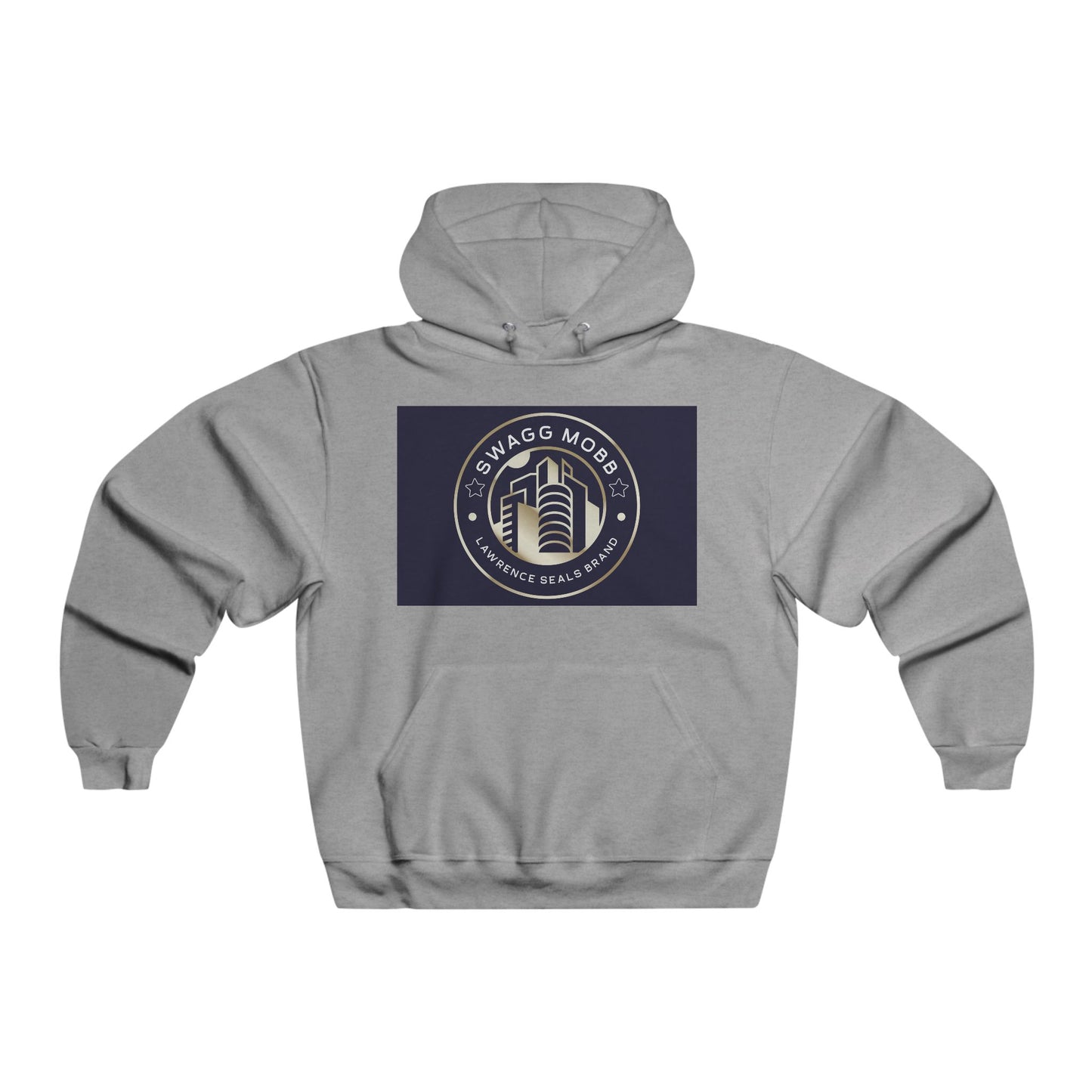 Vintage Microphone Logo Hoodie — Swag & Hodge Music Crew Sweatshirt