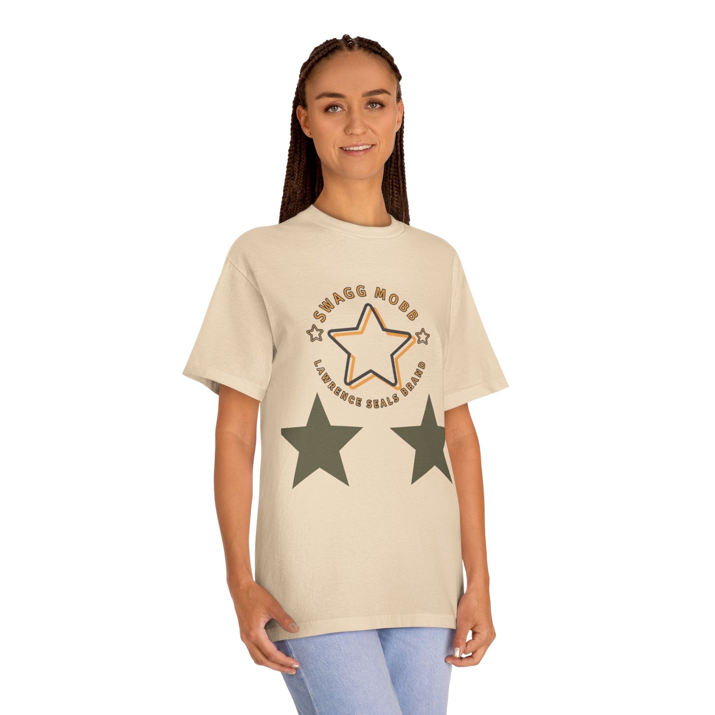 Star Badge Tee — "Swagg Mode" Graphic T‑Shirt