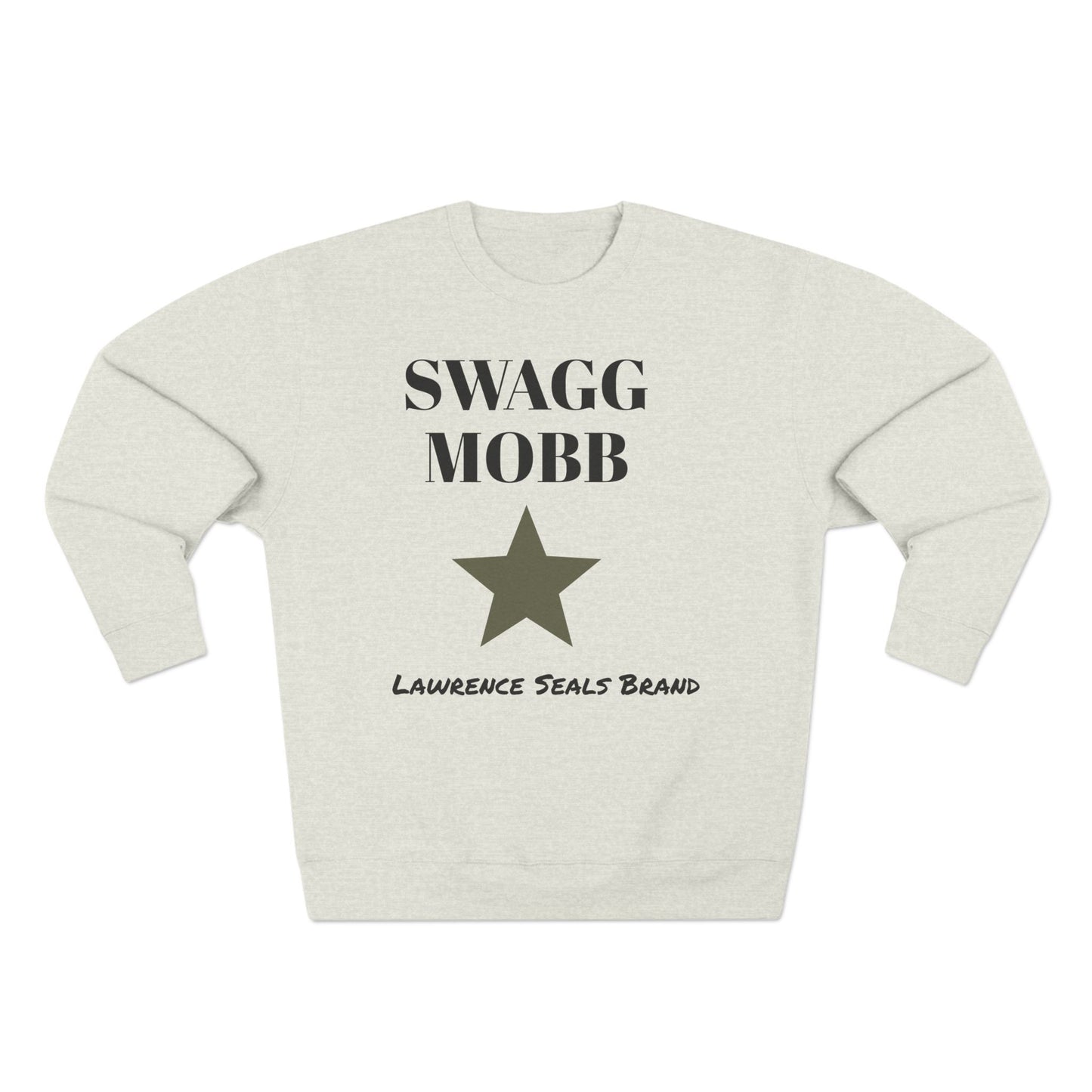 Trendy Unisex Crewneck Sweatshirt - SWAGG MOBB - Casual Style, Gift for Friends, Streetwear, Everyday Wear, Fashion Enthusiast