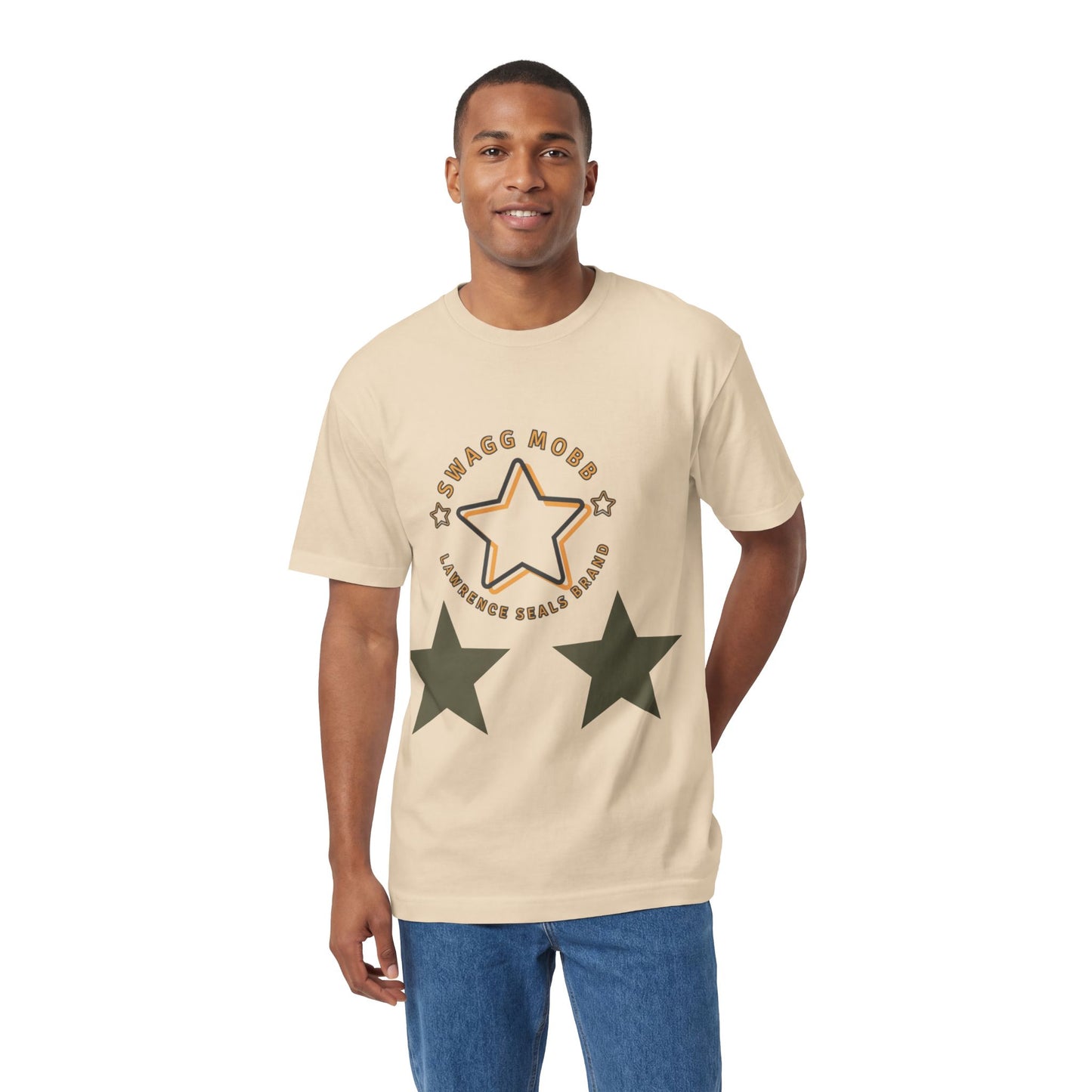 Star Badge Tee — "Swagg Mode" Graphic T‑Shirt