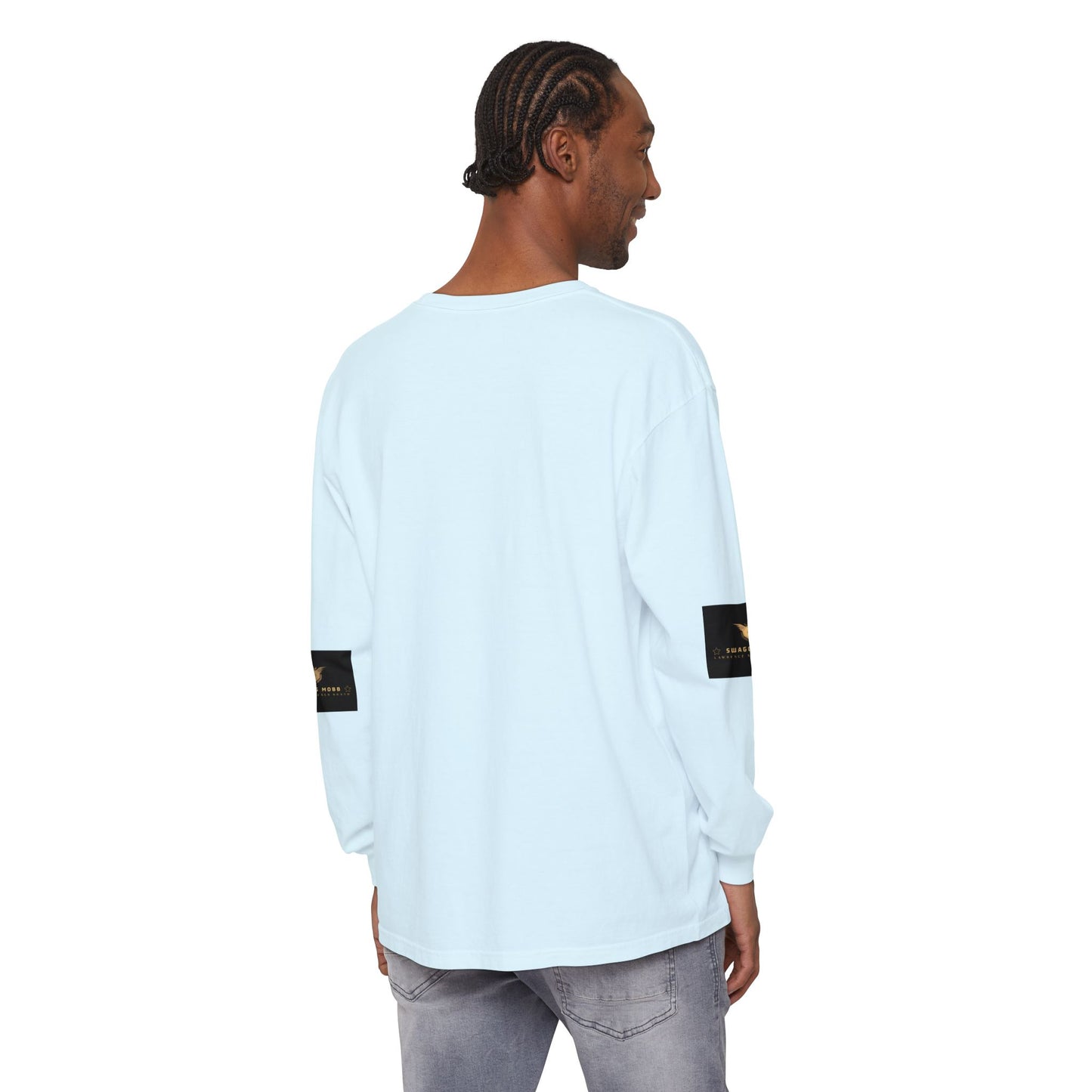 Swagg Mobb Eagle Logo Long Sleeve T-Shirt