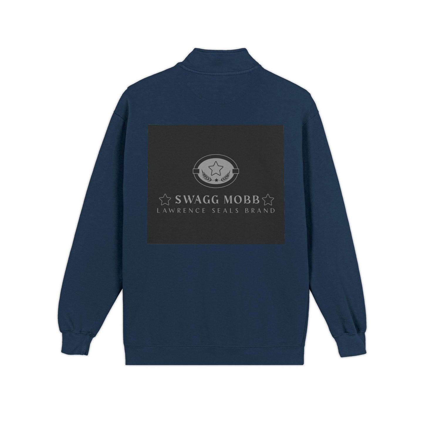 Quarter-Zip Sweatshirt — Vintage Crest "Always Forward" Chest Logo