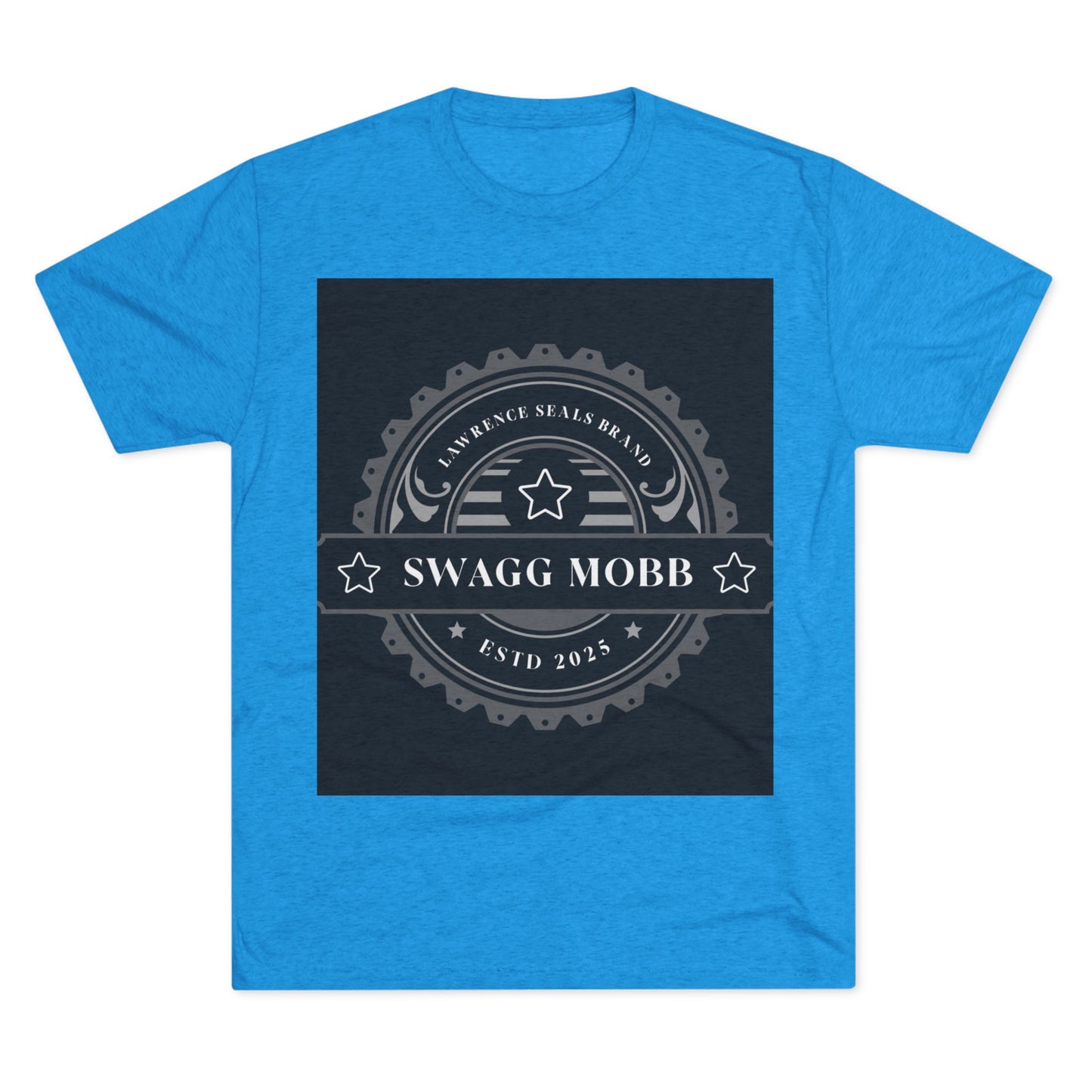 Swagg Mobb Logo Tee — Vintage Badge Graphic T-Shirt