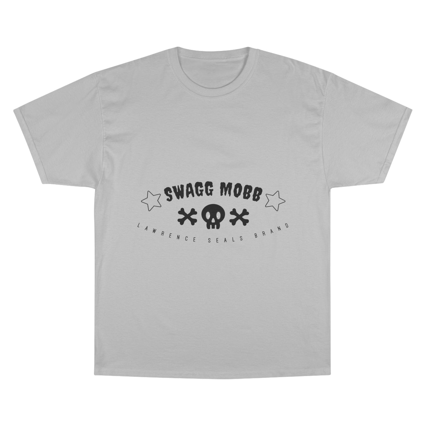 Champion T-Shirt — "Swagg Mobb" Skull Logo Tee