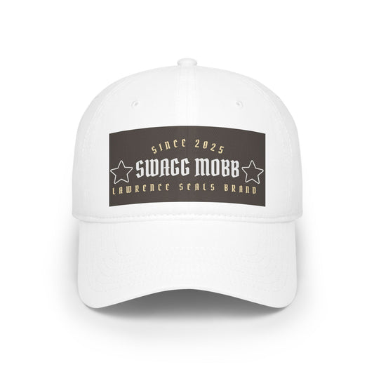Trendy Low Profile Baseball Cap - SWAGG MOBB, Casual Hat, Adjustable Cap, Gift for Him, Streetwear Accessory