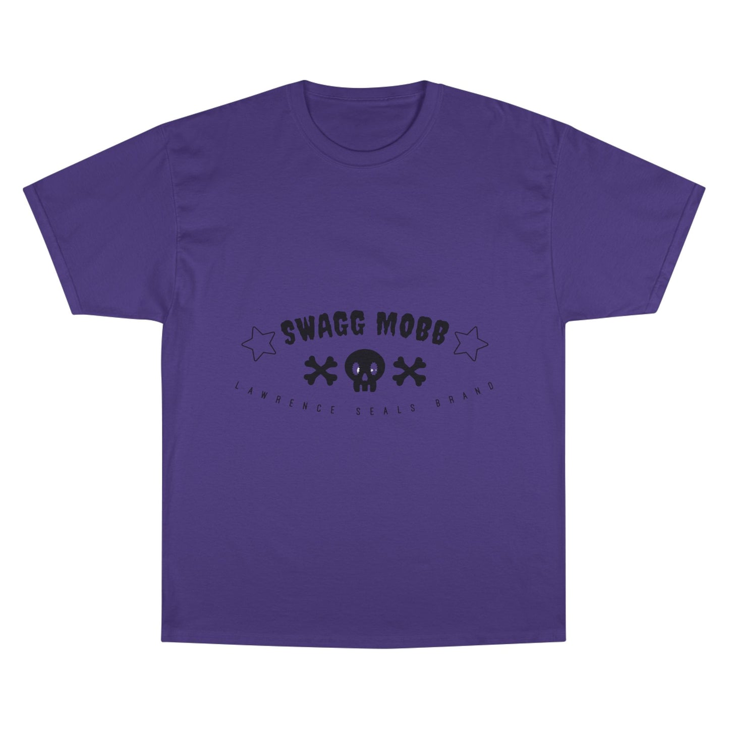Champion T-Shirt — "Swagg Mobb" Skull Logo Tee