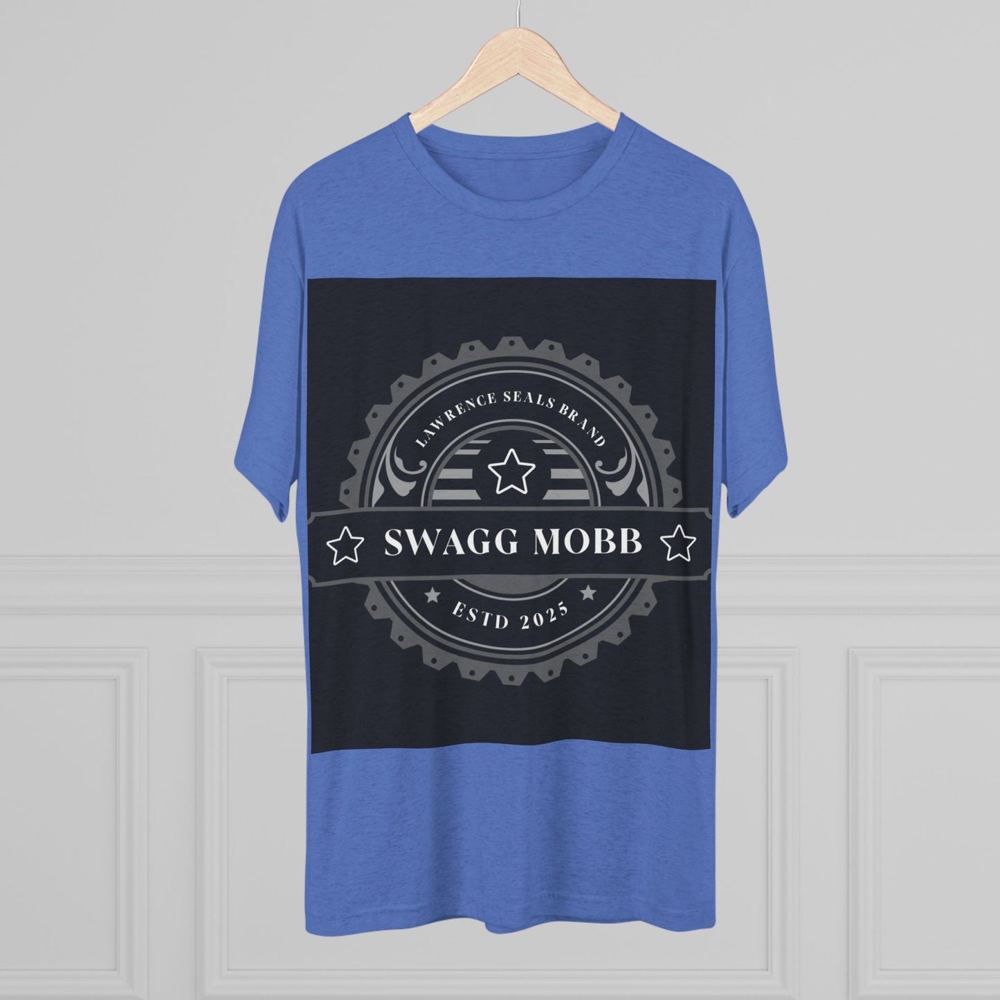 Swagg Mobb Logo Tee — Vintage Badge Graphic T-Shirt