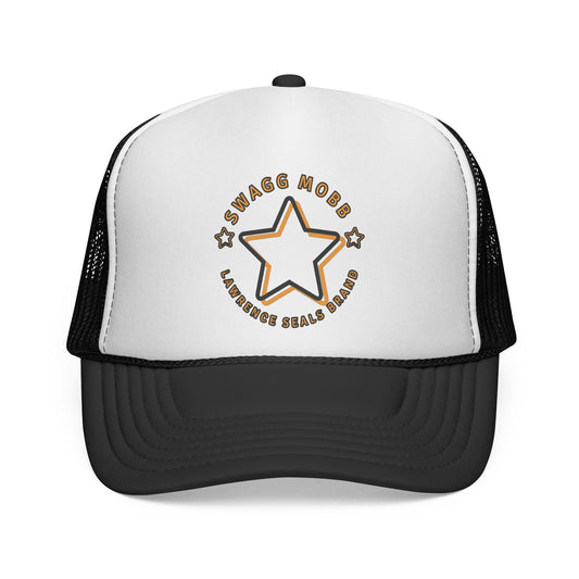 Trucker Cap — Vintage Star 'Swag More' Retro Mesh Hat