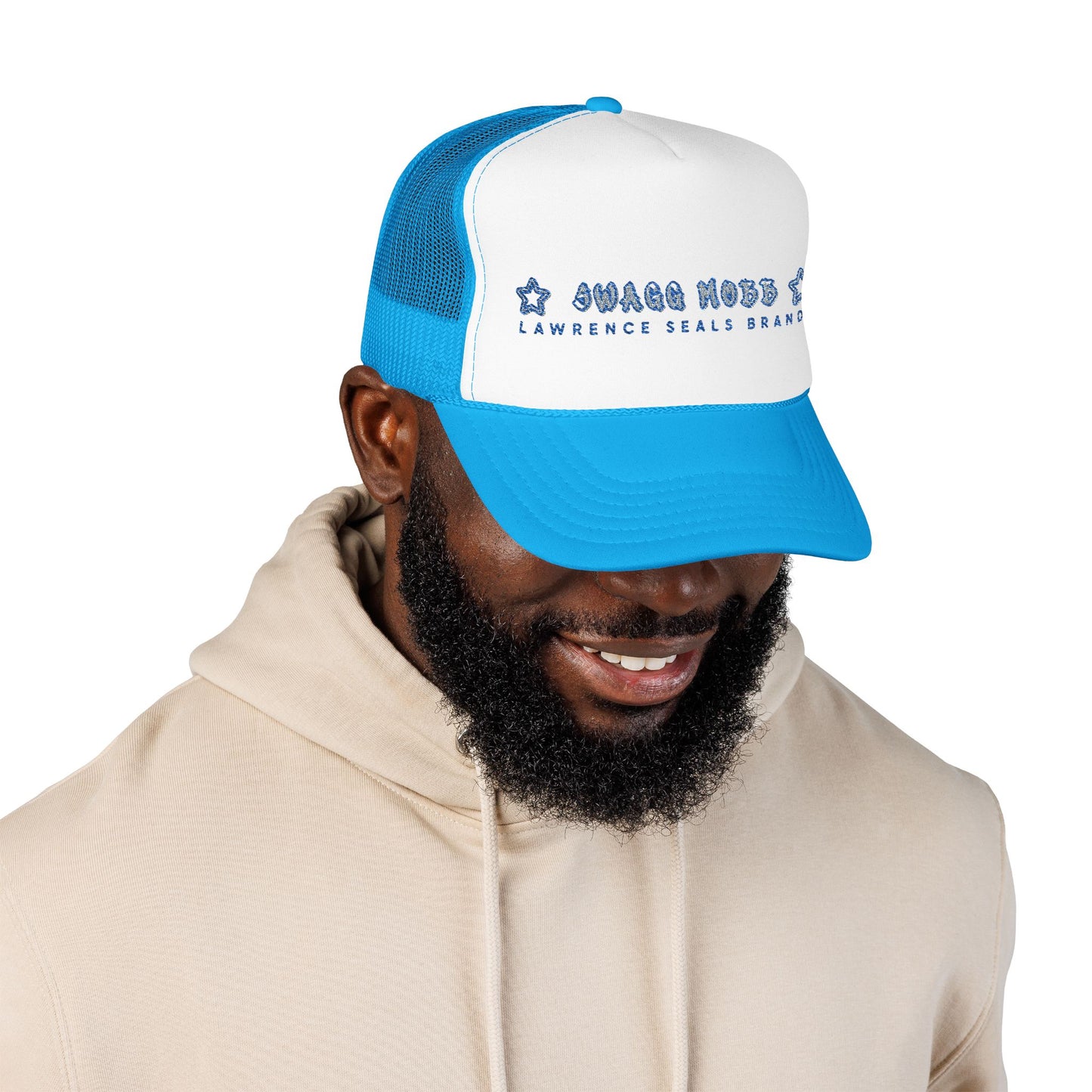Embroidered Foam Trucker Hat - Shwag Mobs